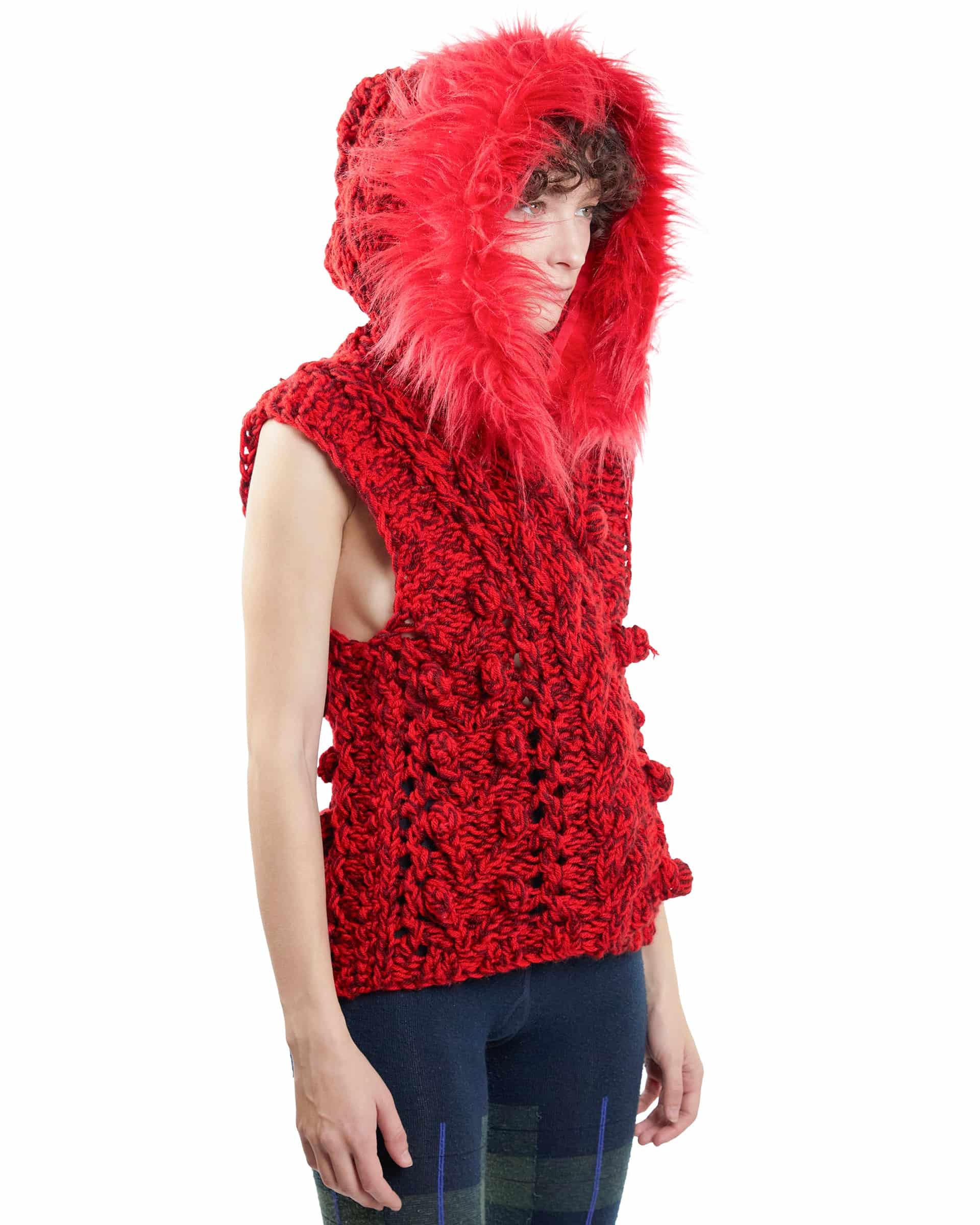 Velvet Knit Vest - miniatura 3