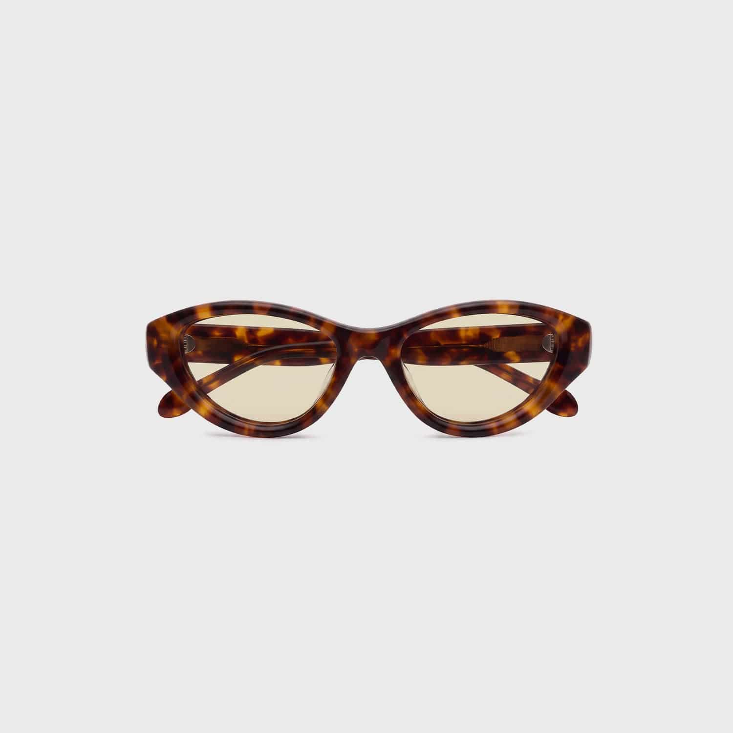 Cat-Eye Sunglasses - Brown - miniatura 6