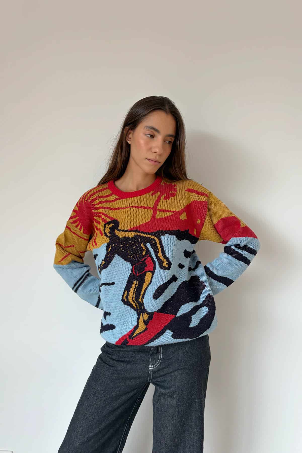 BUENAS OLAS KNIT SWEATER - miniatura 6