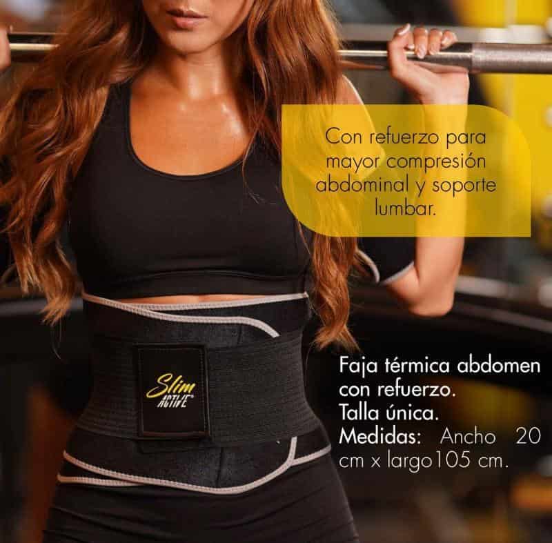 FAJA ABDOMEN SLIM ACTIVE CON REFUERZO - miniatura 2