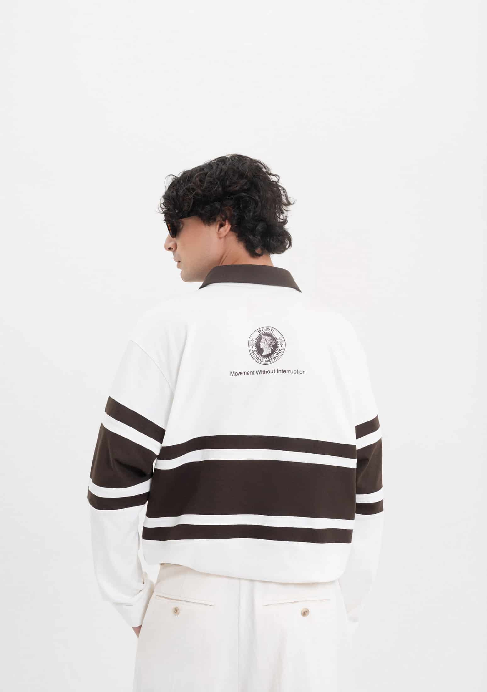 Across The Lines Ivory Polo - miniatura 3