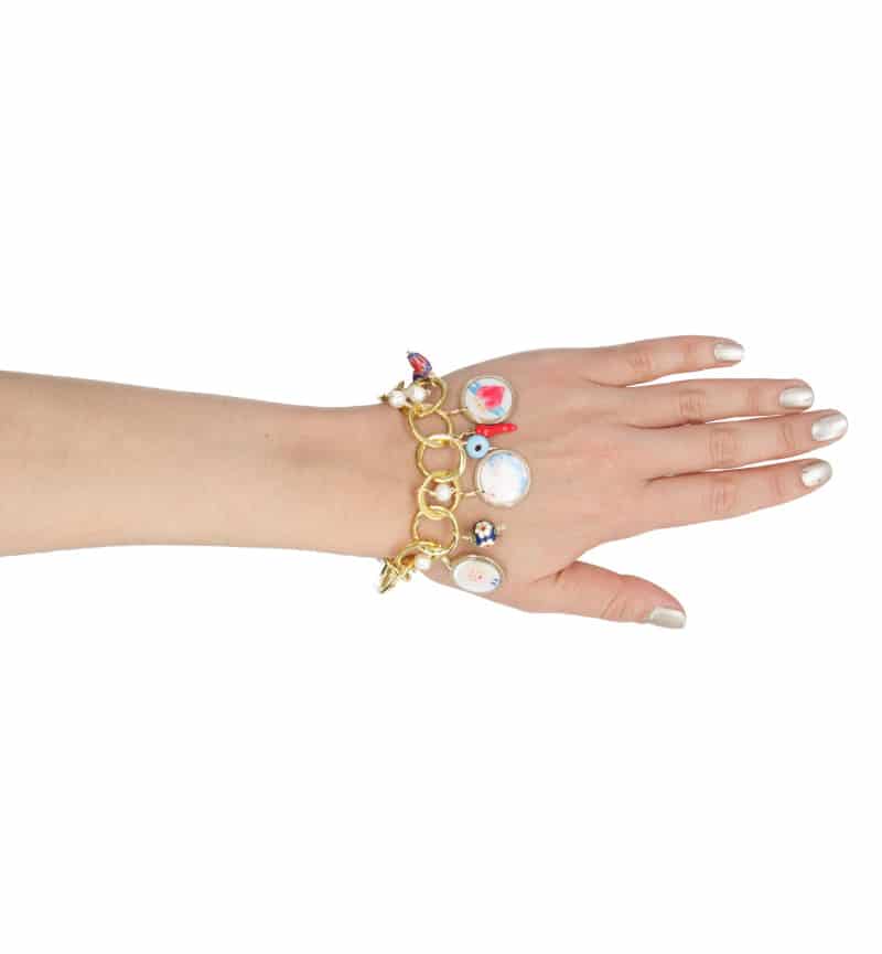 Pulsera Cinco Recuerdos (personalizable) - miniatura 2