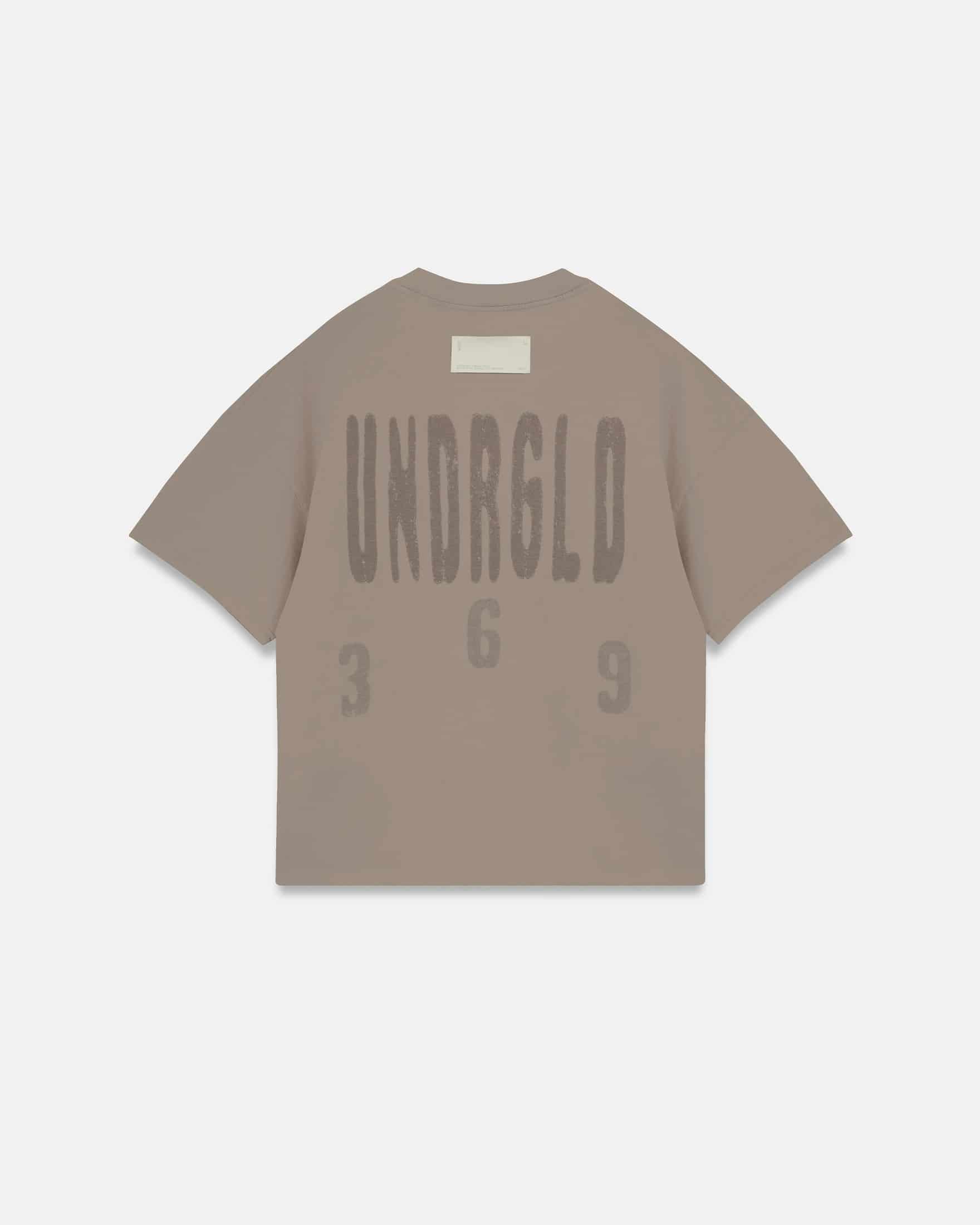 Spring UNDRGLD Boxy Fit Tshirt Cream - miniatura 3