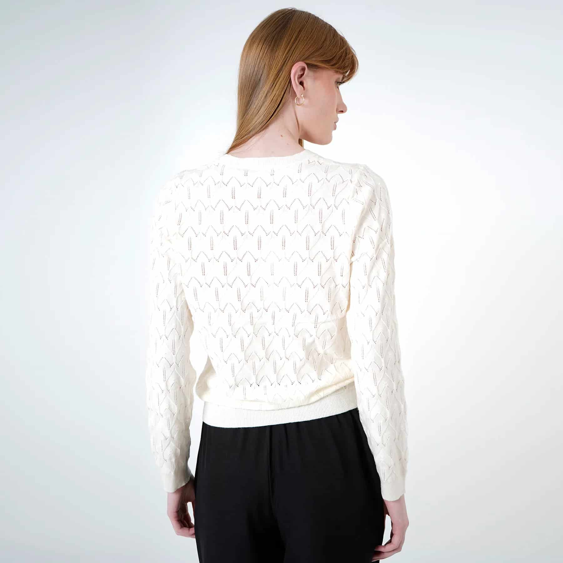 Sweater Cuello V Manga Larga - miniatura 3