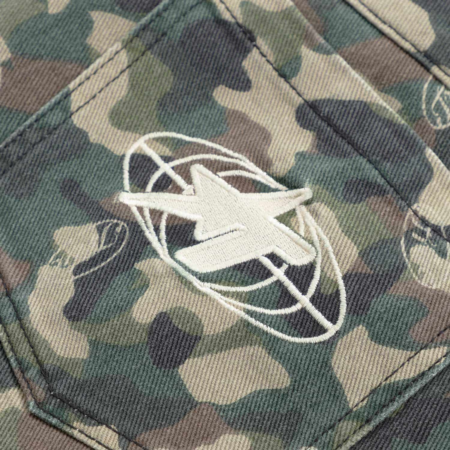 Intuition Camo Cargo Jorts - Green - miniatura 4