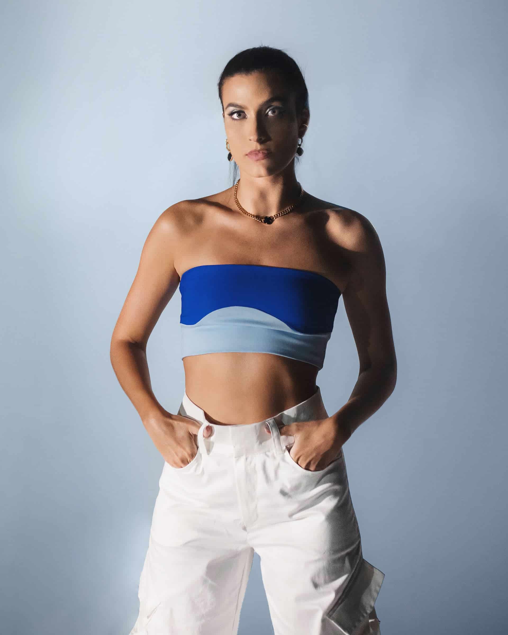 Top Contrastes - Pacific Blue - miniatura 3