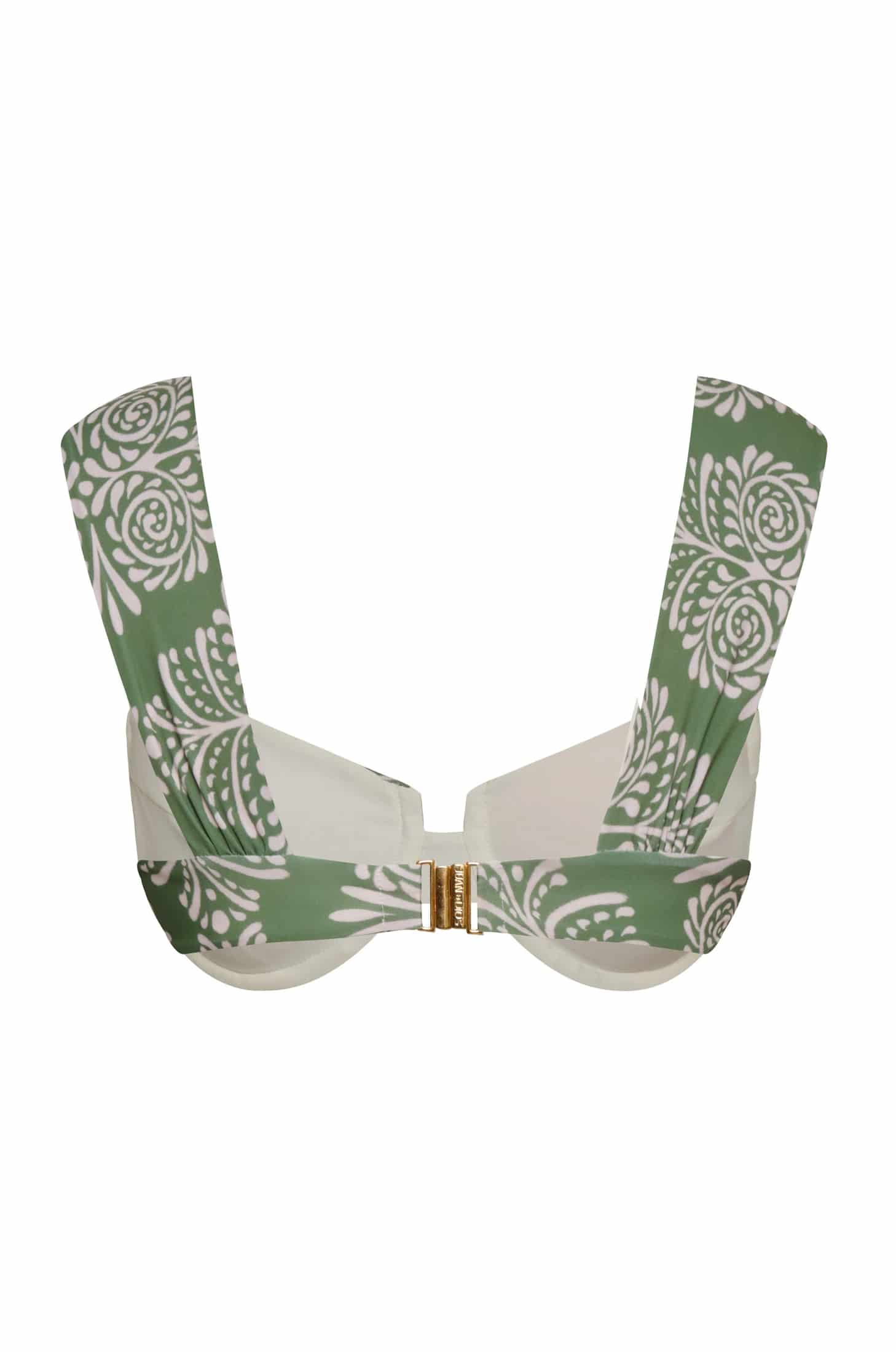 Sabina Top / Green Arabesque - miniatura 3
