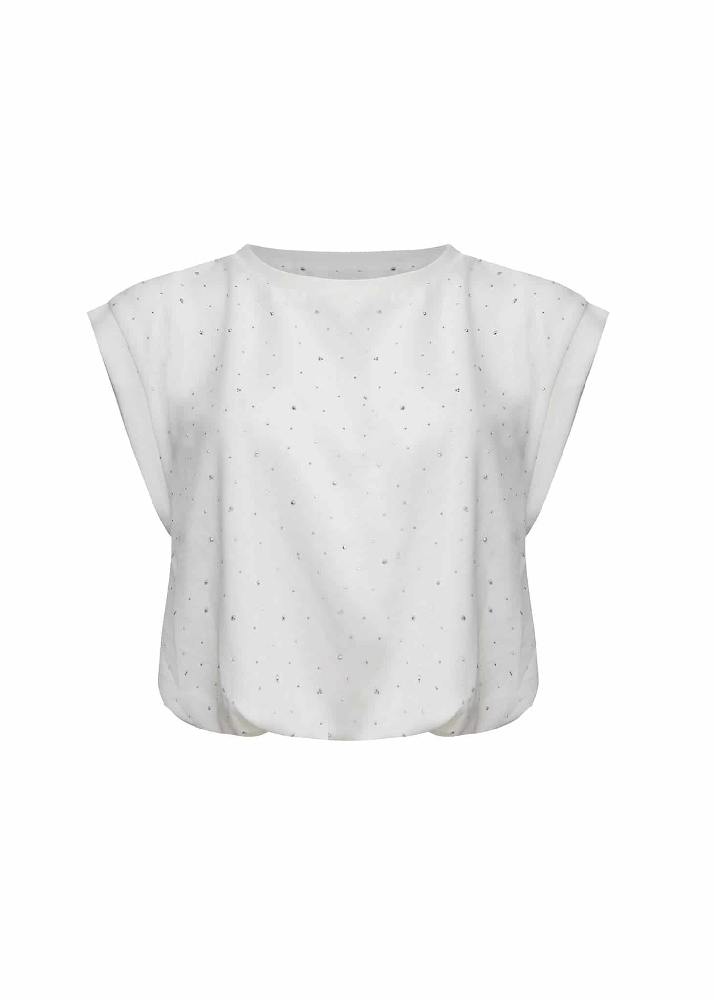 Blusa Sleeveless de Tejido Fluido - miniatura 1