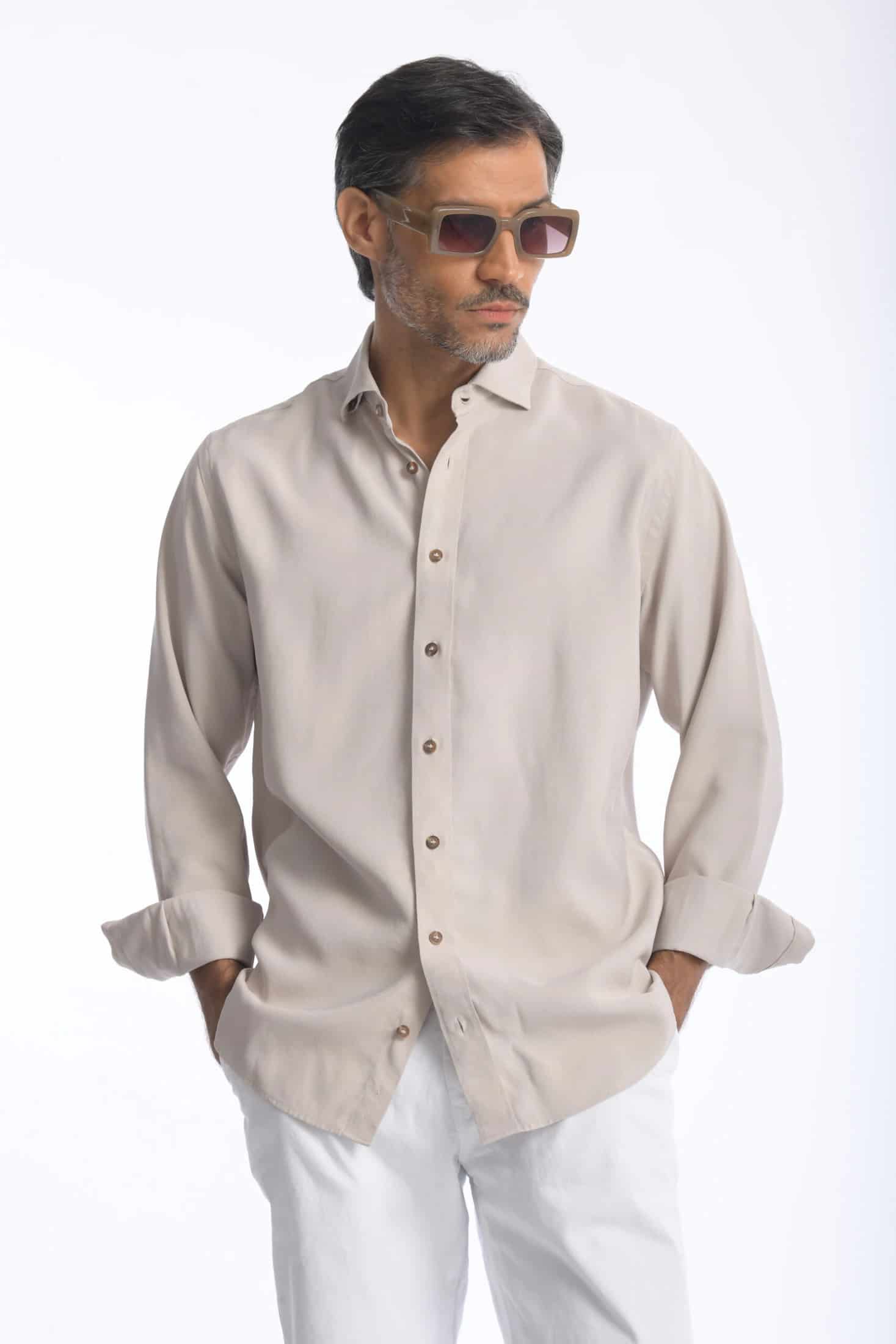 Camisa Cefiro Oliva - miniatura 5