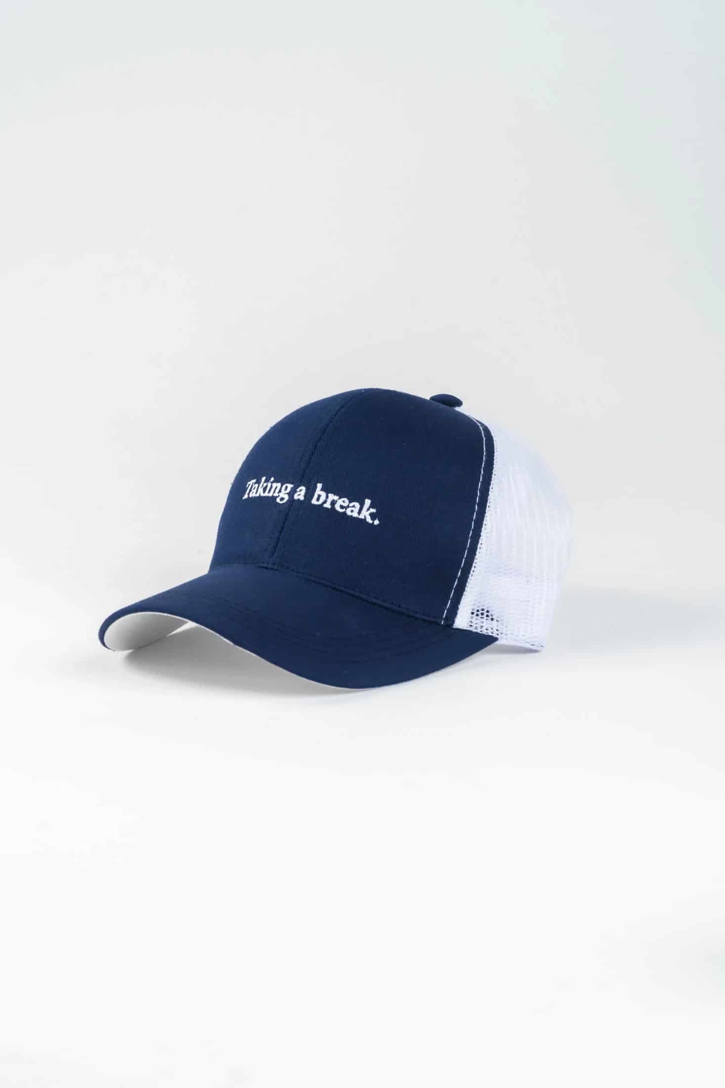 Gorra Bordado Algodón Azul Oscuro - miniatura 2