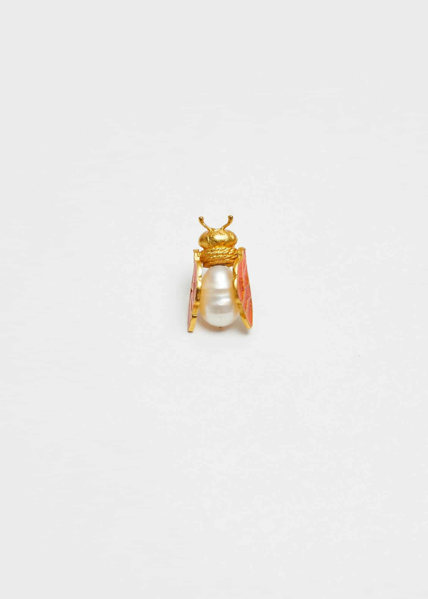 Aretes Worker Bee Naranja - miniatura 3