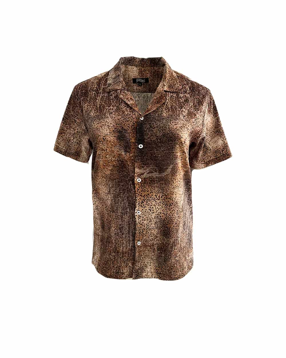 Camp Shirt in Distressed Leopard - miniatura 2