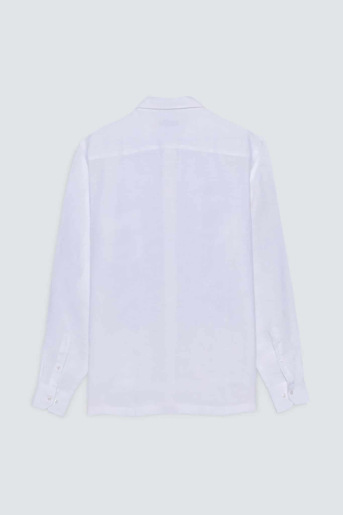 Men's guayabera linen pockets shirt - miniatura 4