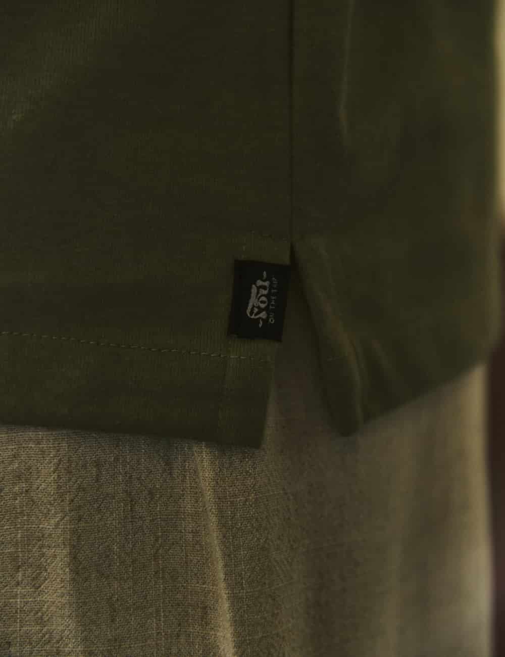 Camiseta Cuello Sport manga corta  Mineral  verde Hombre - miniatura 10