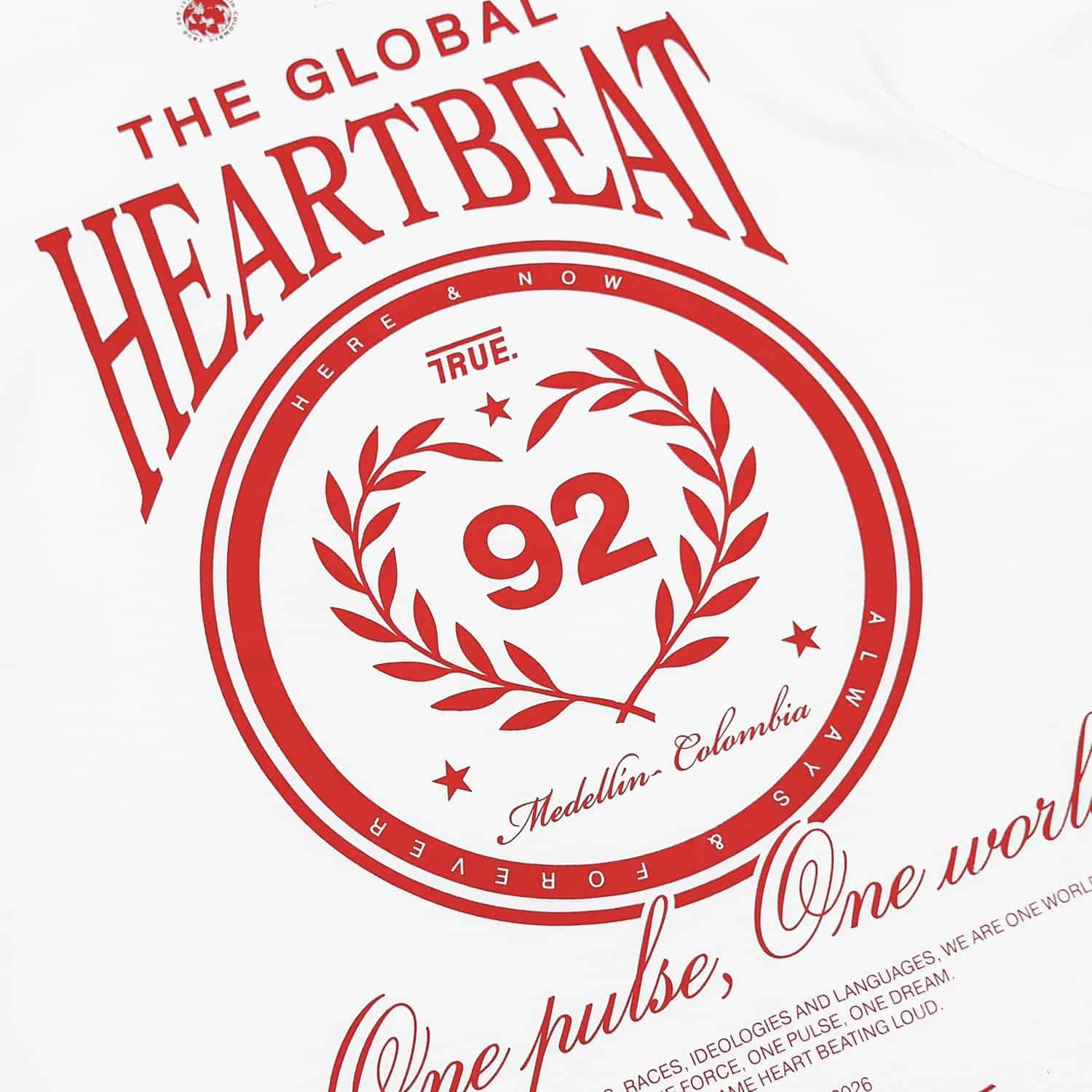 Heartbeat T-Shirt - White - miniatura 6