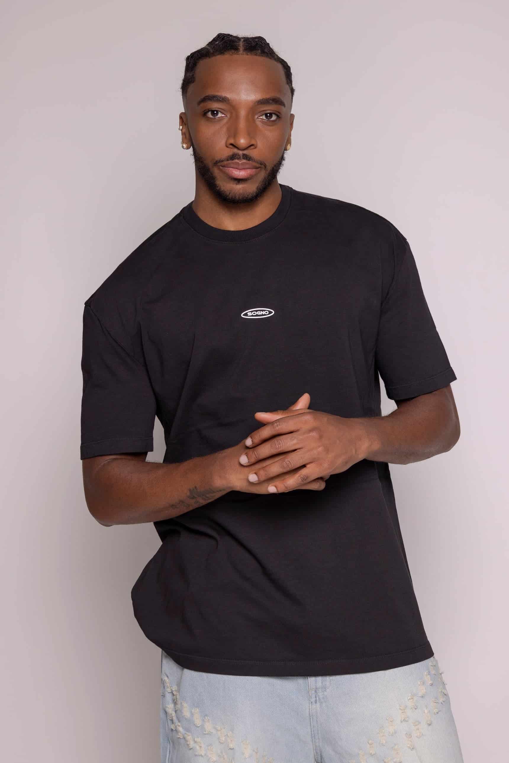 Camiseta Motion Regular-Negra - miniatura 1