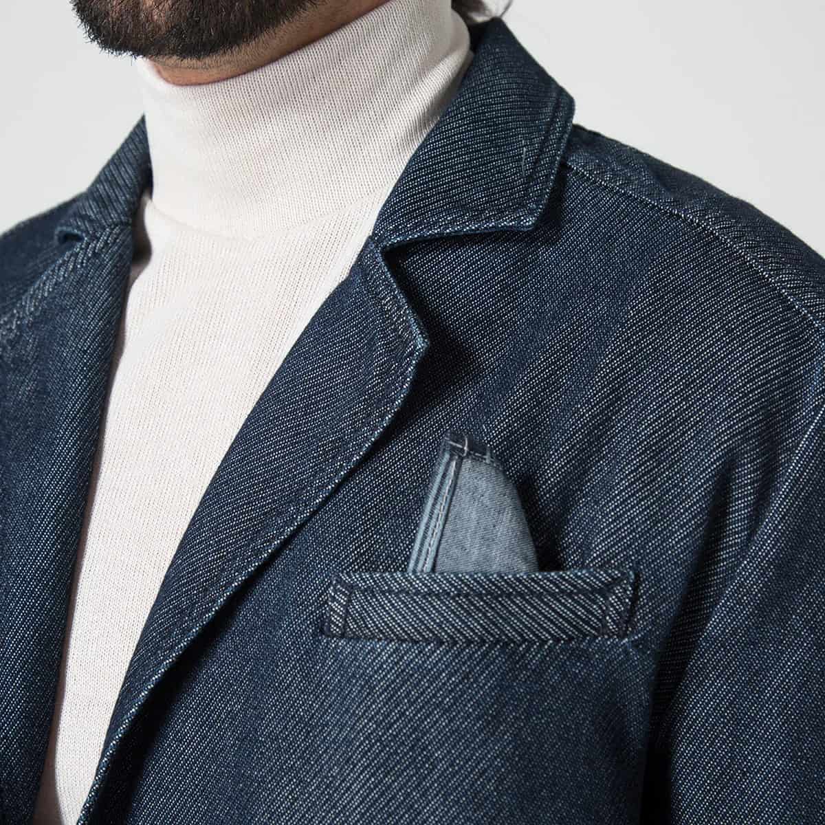 Blazer Casual Denim Slim Sevilla - miniatura 5