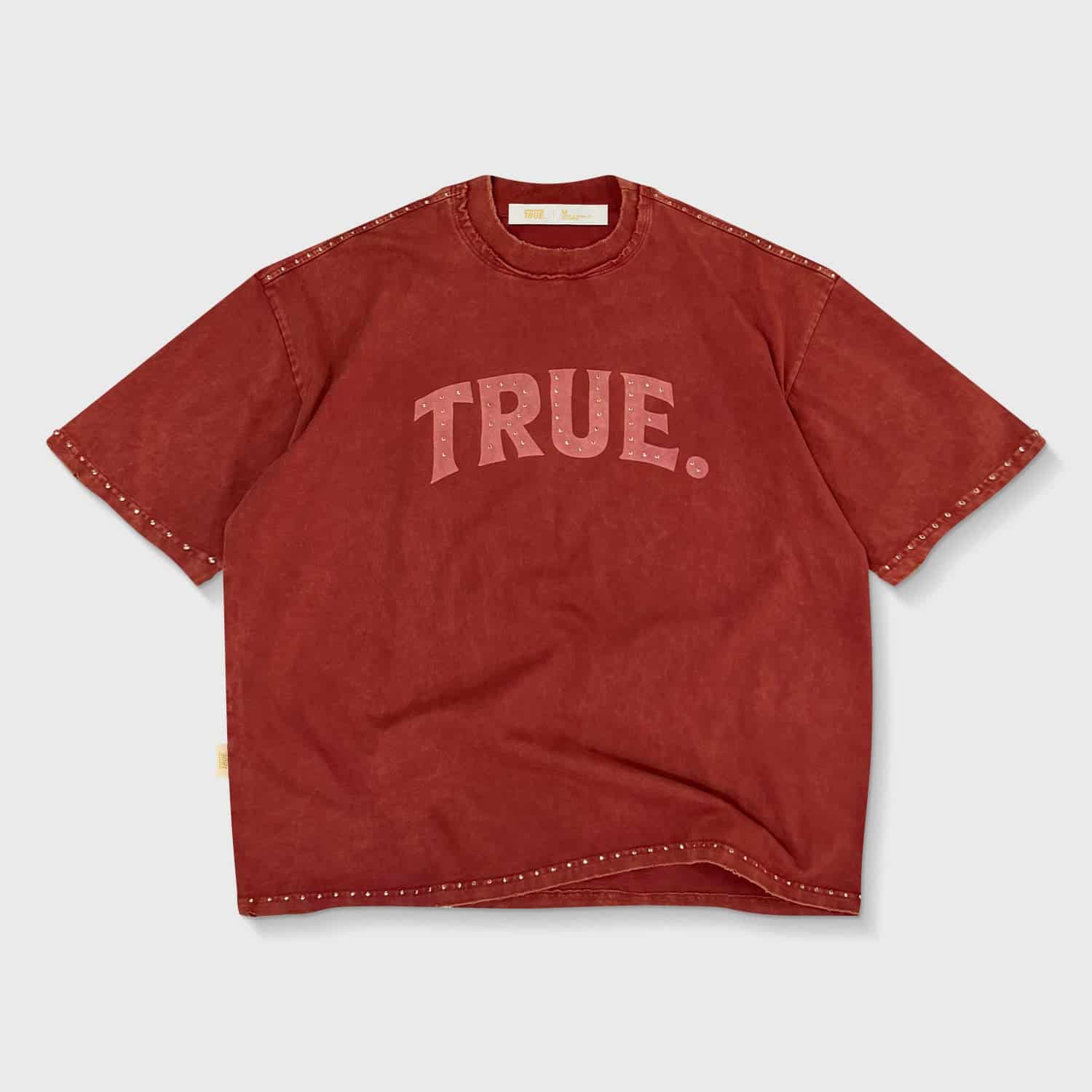 Latino Vintage Boxy Tee - Burgundy - miniatura 1