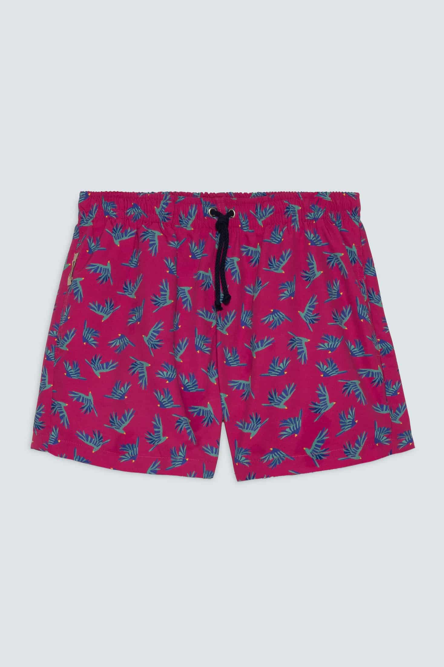 Men's swim trunk fuxia - miniatura 1