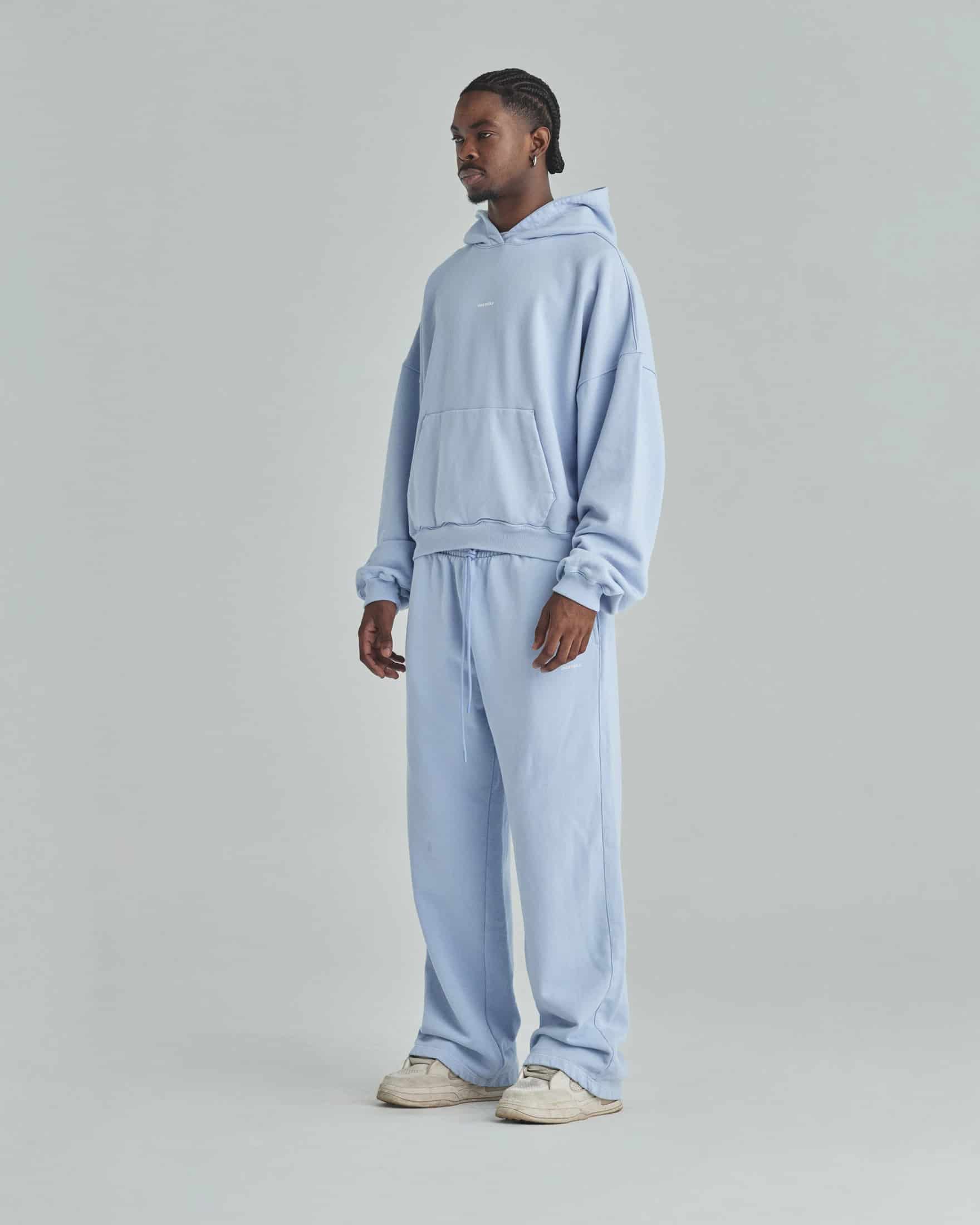 Basics Undergold Straight Pants Light Blue - miniatura 8