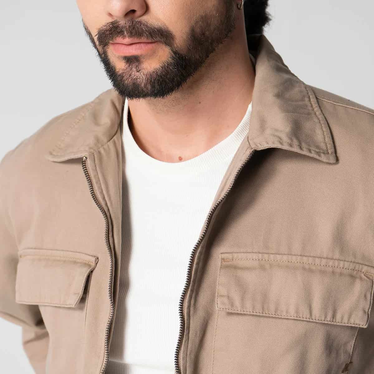 Chaqueta Dril Regular Bgi - miniatura 4