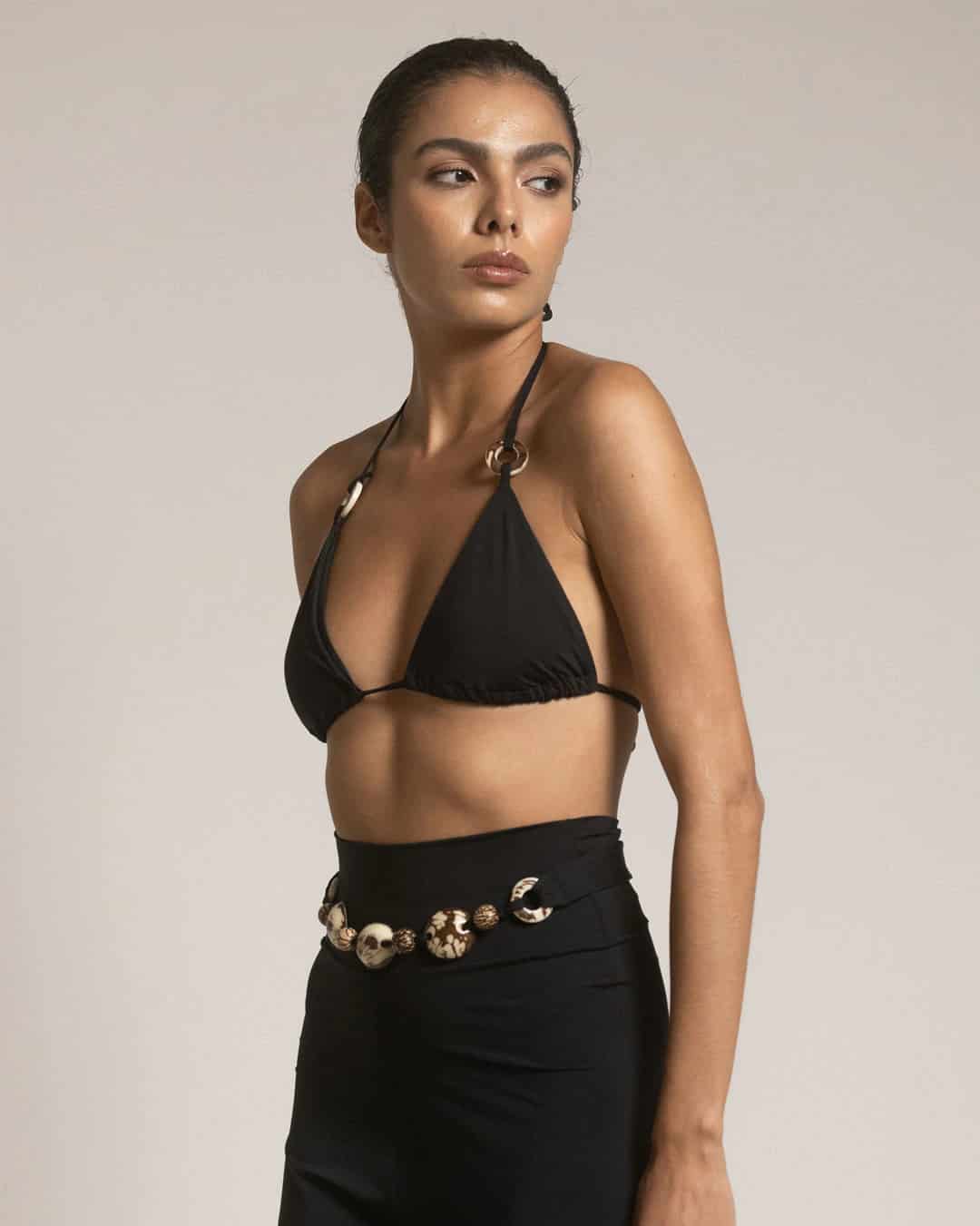 CARLA PANT / Negro - miniatura 4