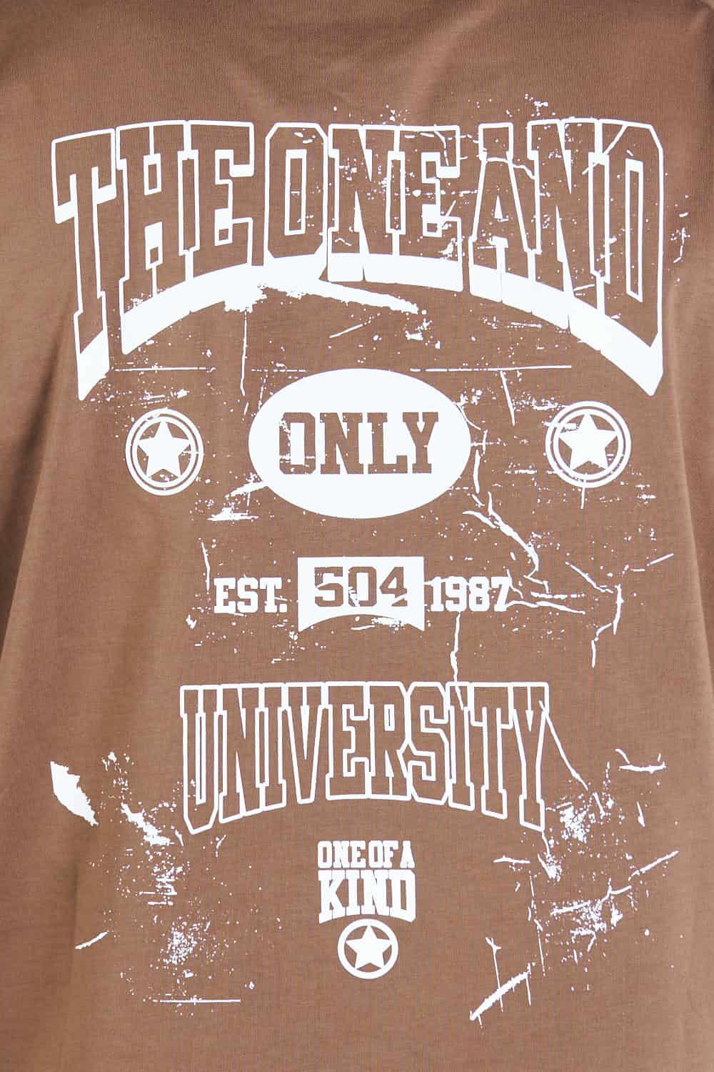 Camiseta oversize ONE OF A KIND - miniatura 6