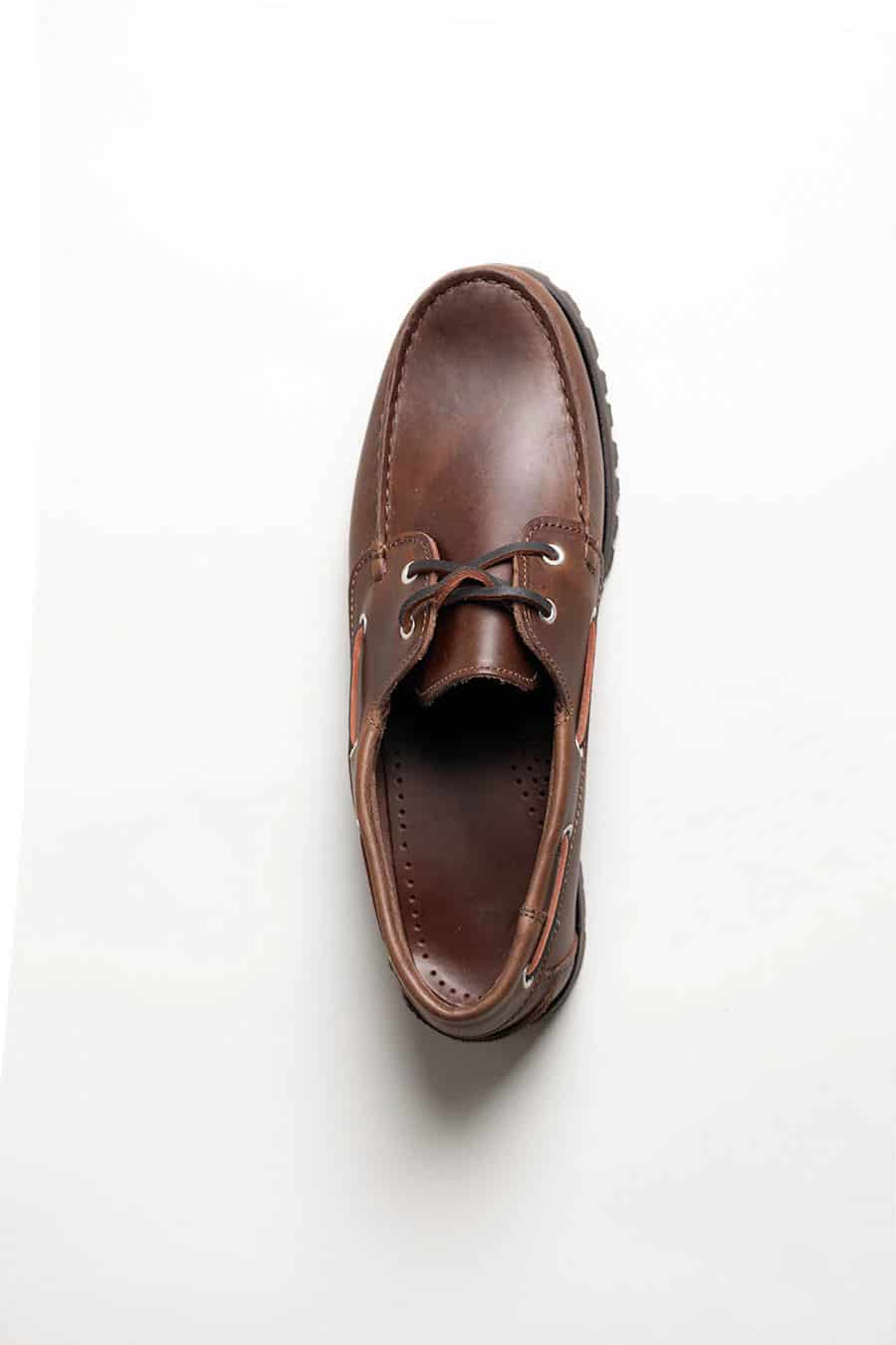 Men's moccasin nautical cord brown - miniatura 5