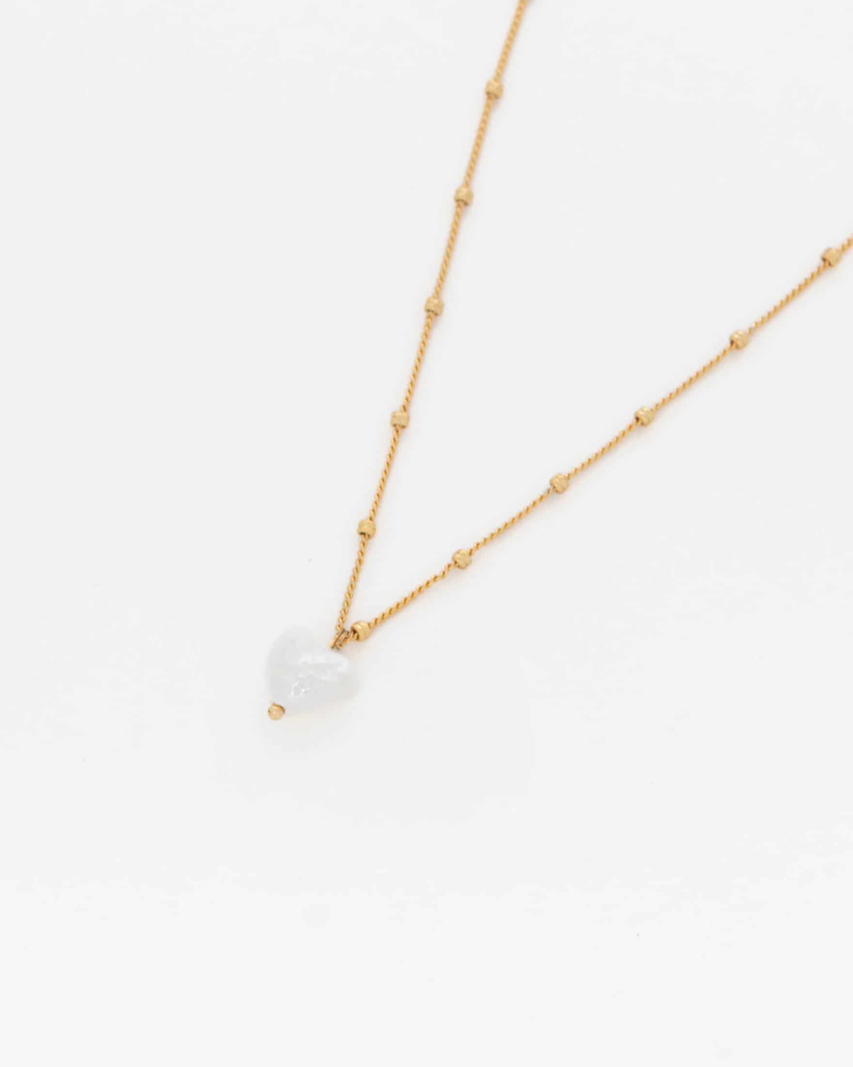 Collar Corazón Perla - miniatura 2