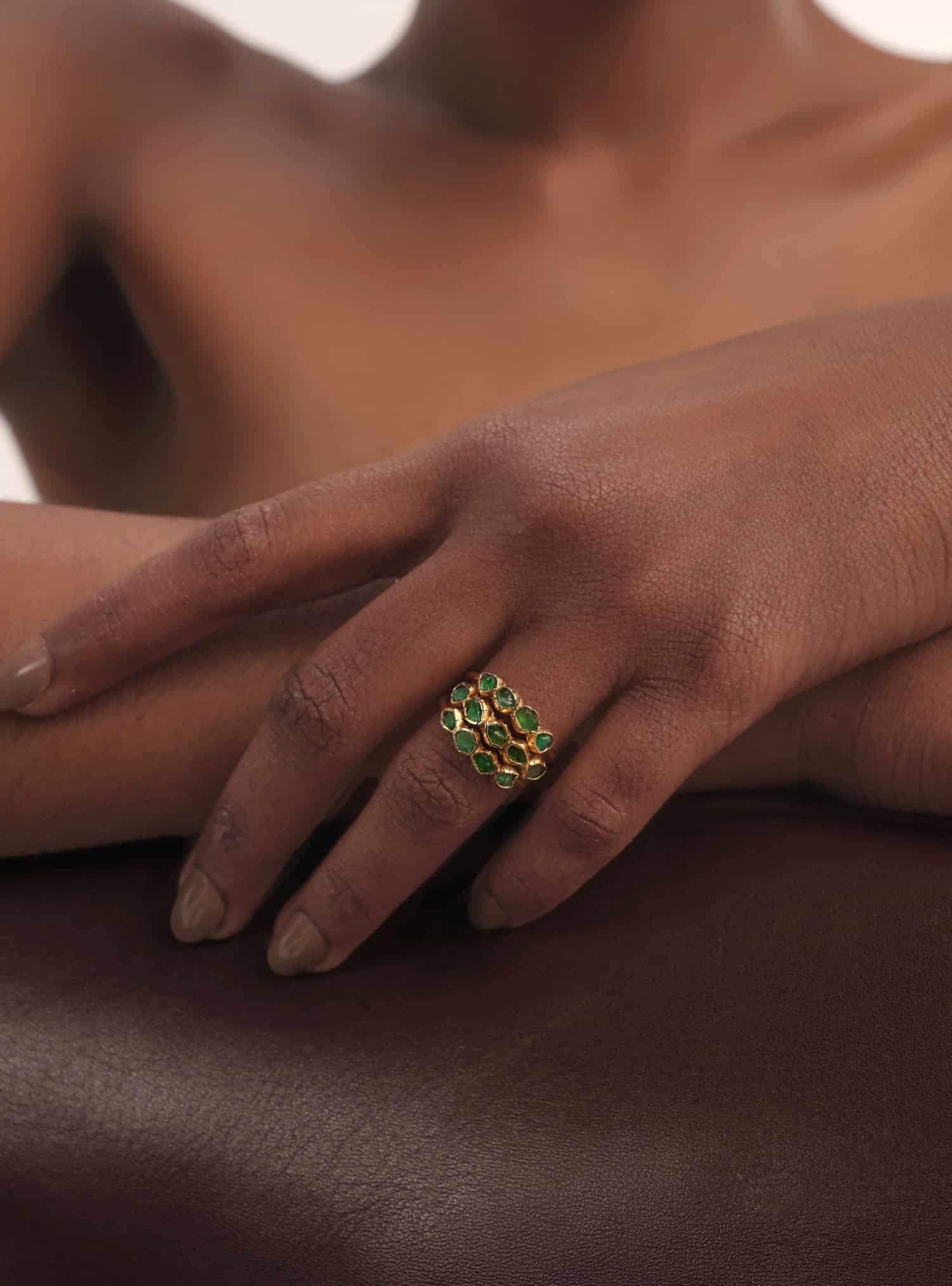 Triple Leaf Ring - miniatura 3