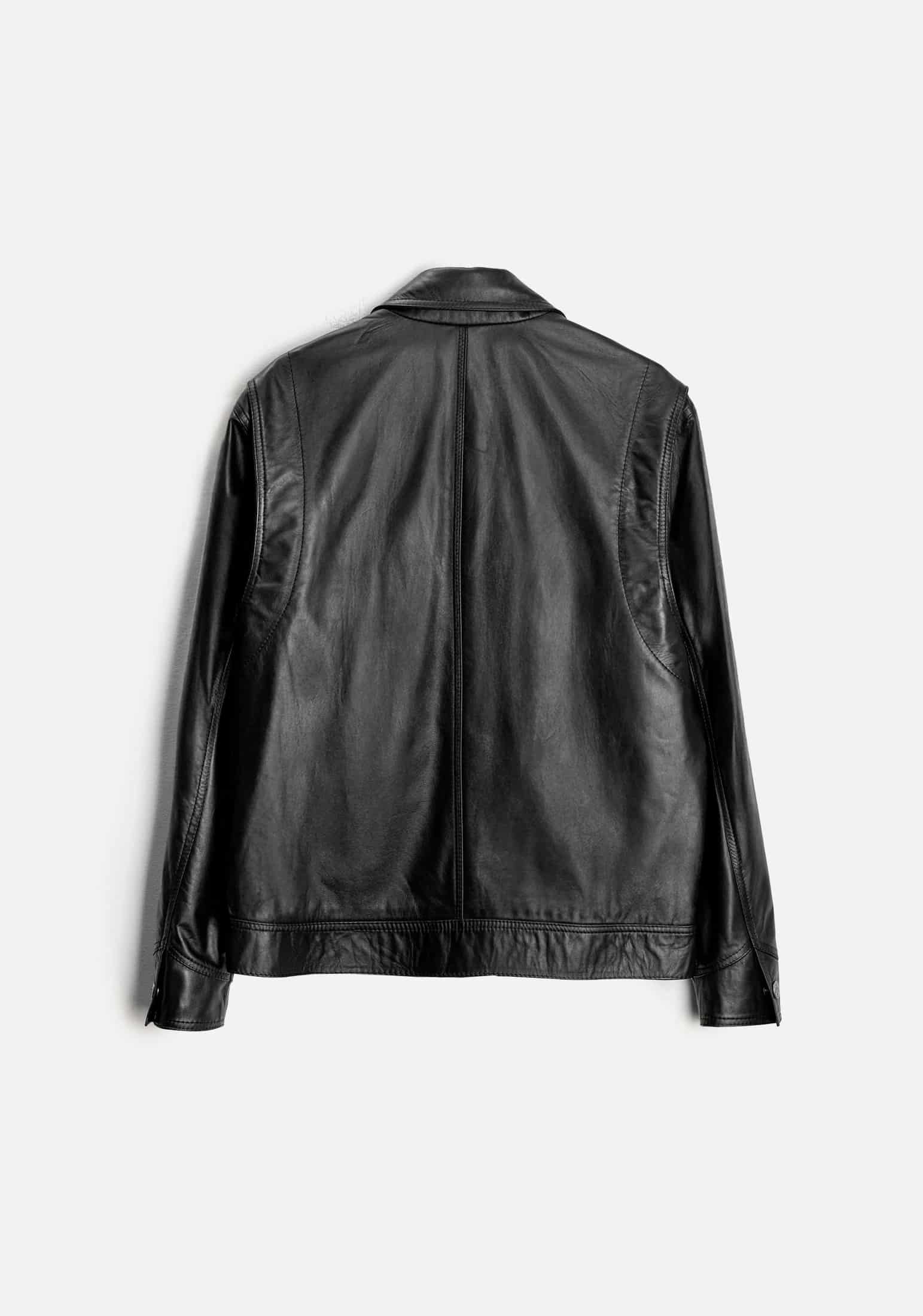 Chaqueta H Pilot Cuero Negro - miniatura 5
