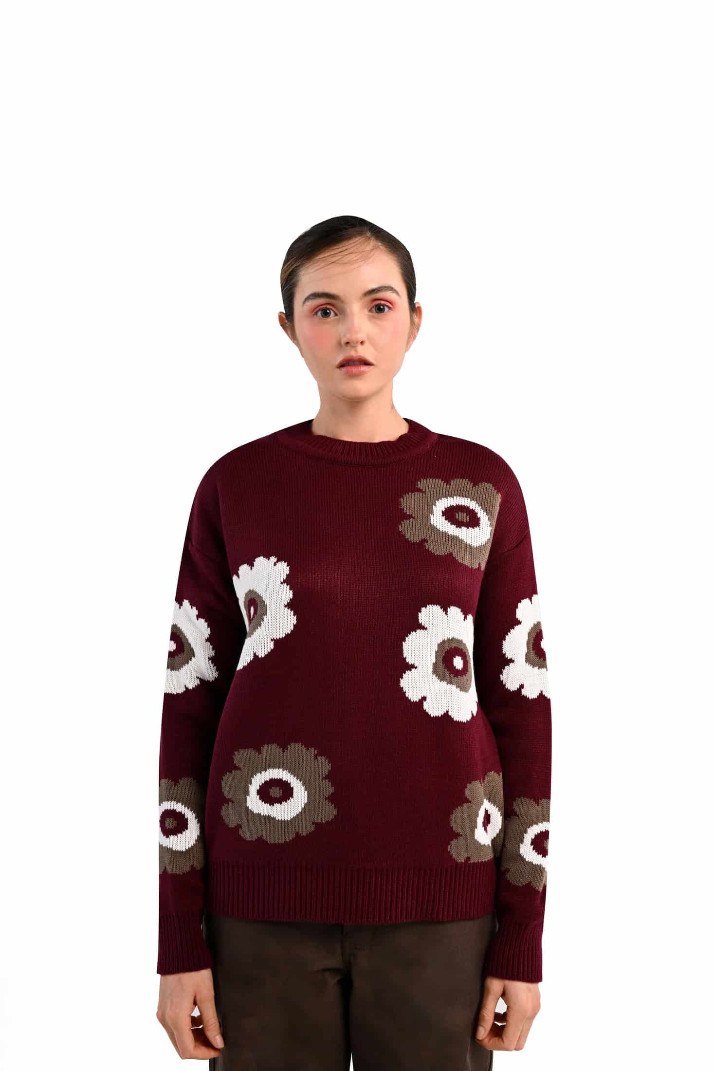 Dalia Vinotinto Crewneck - miniatura 1