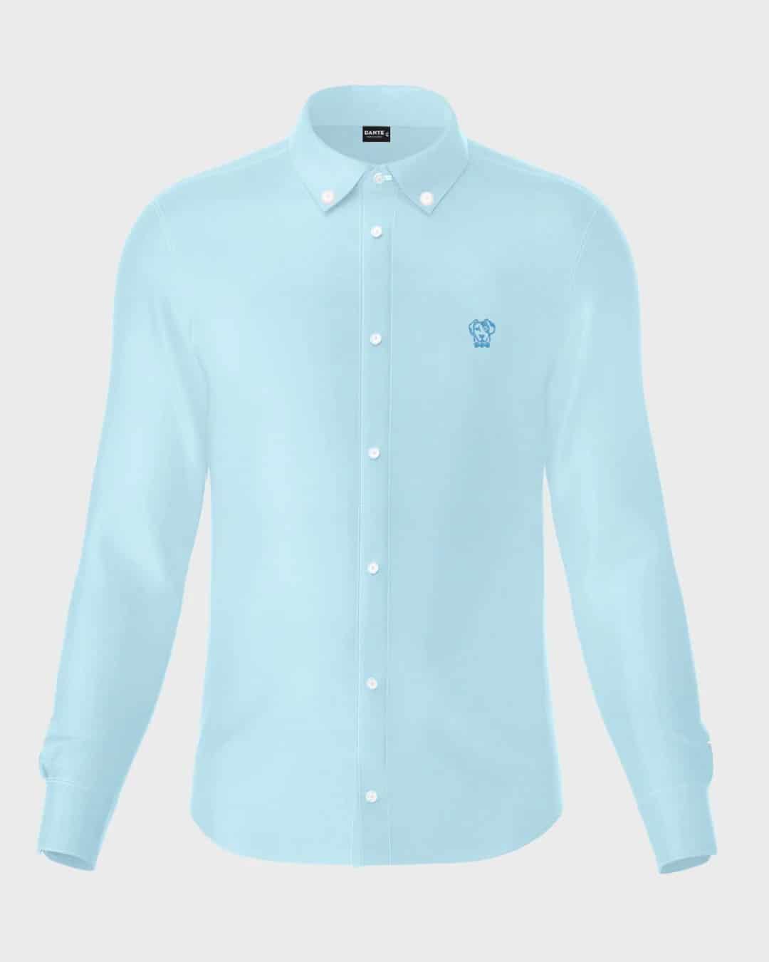 Camisa Antimanchas Popelina Baby Blue - miniatura 12