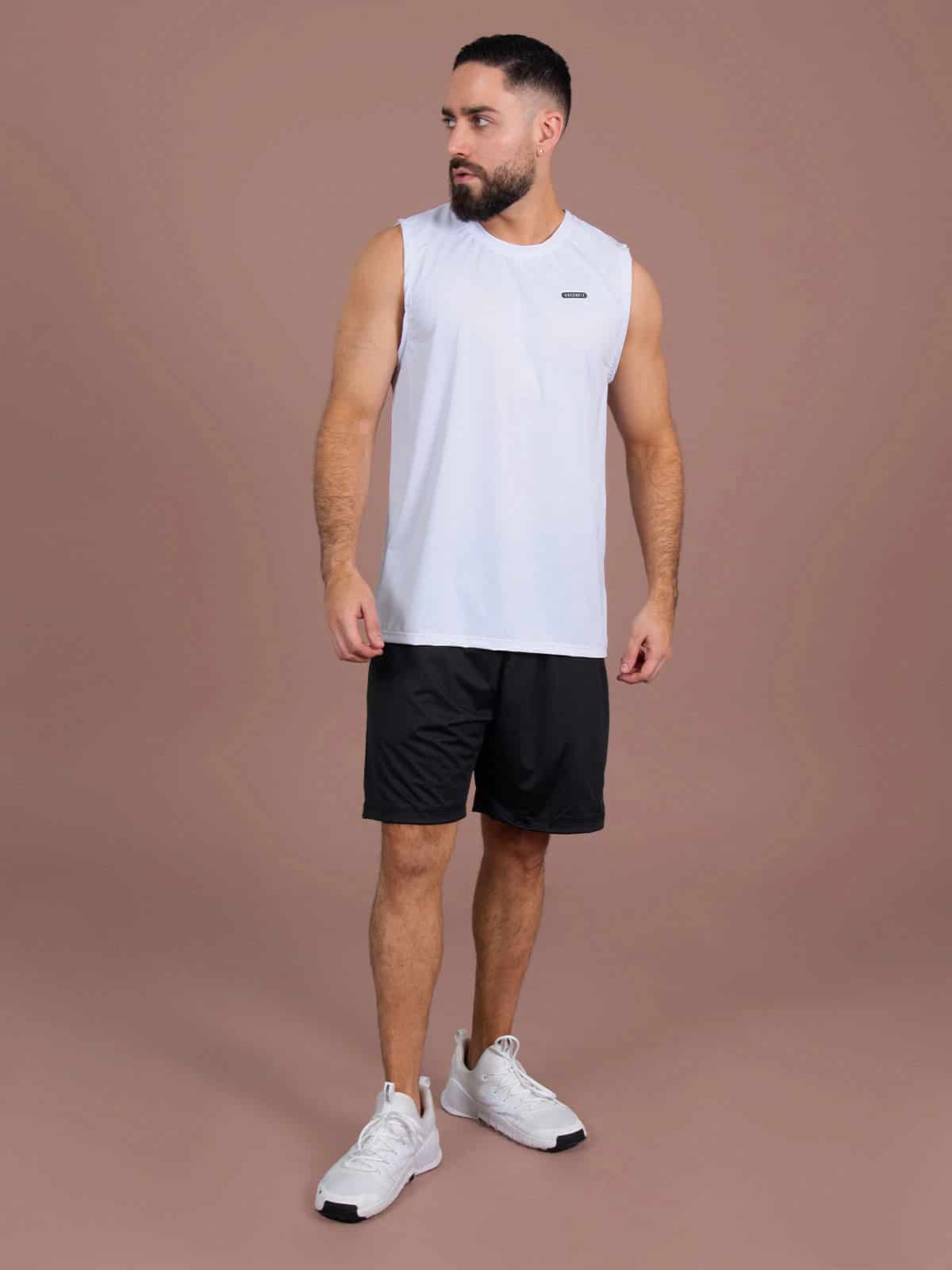 Camisilla hombre juno chicago blanca - miniatura 2