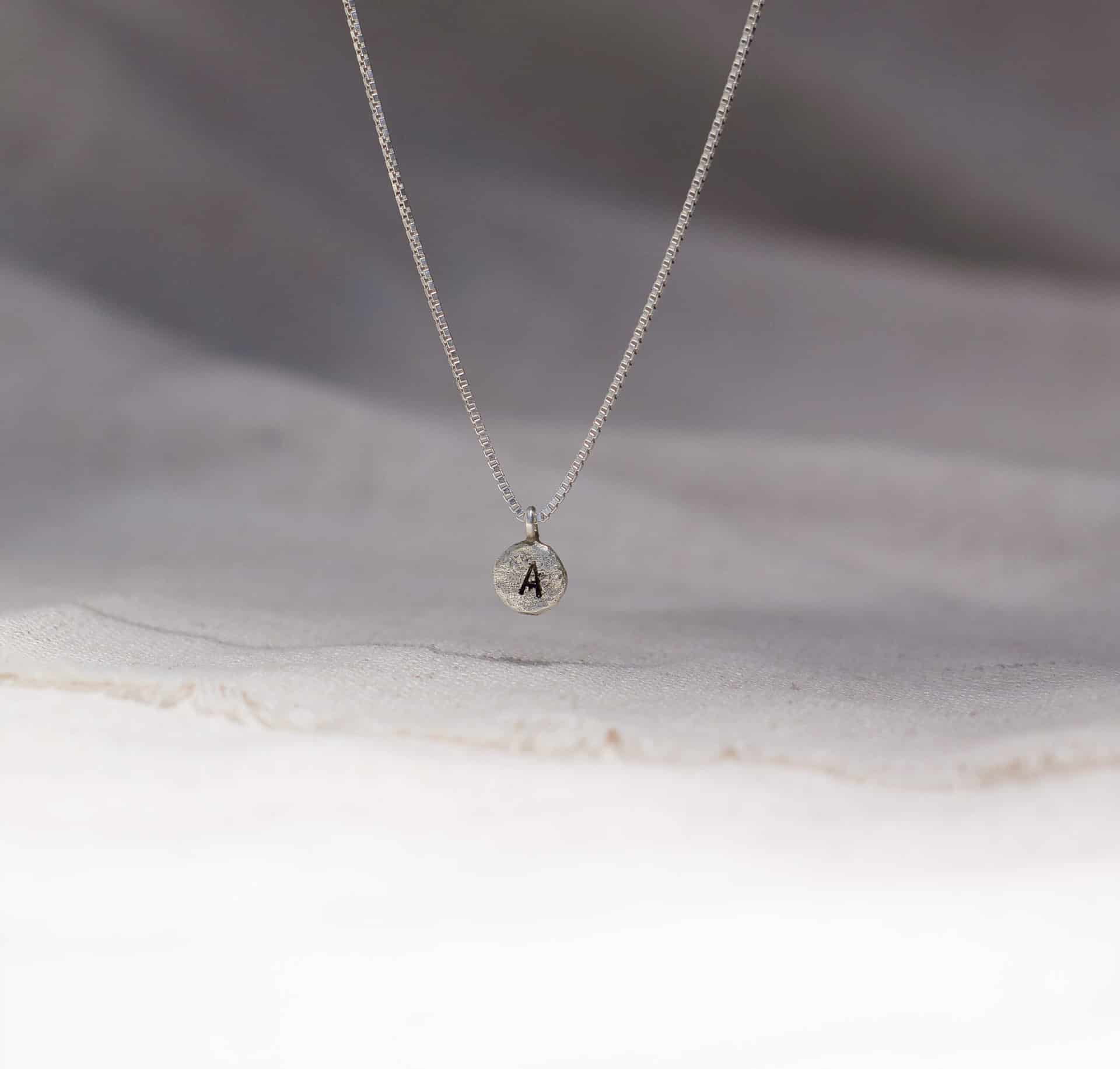 Collar moneda mini (Plata ley950) - miniatura 1