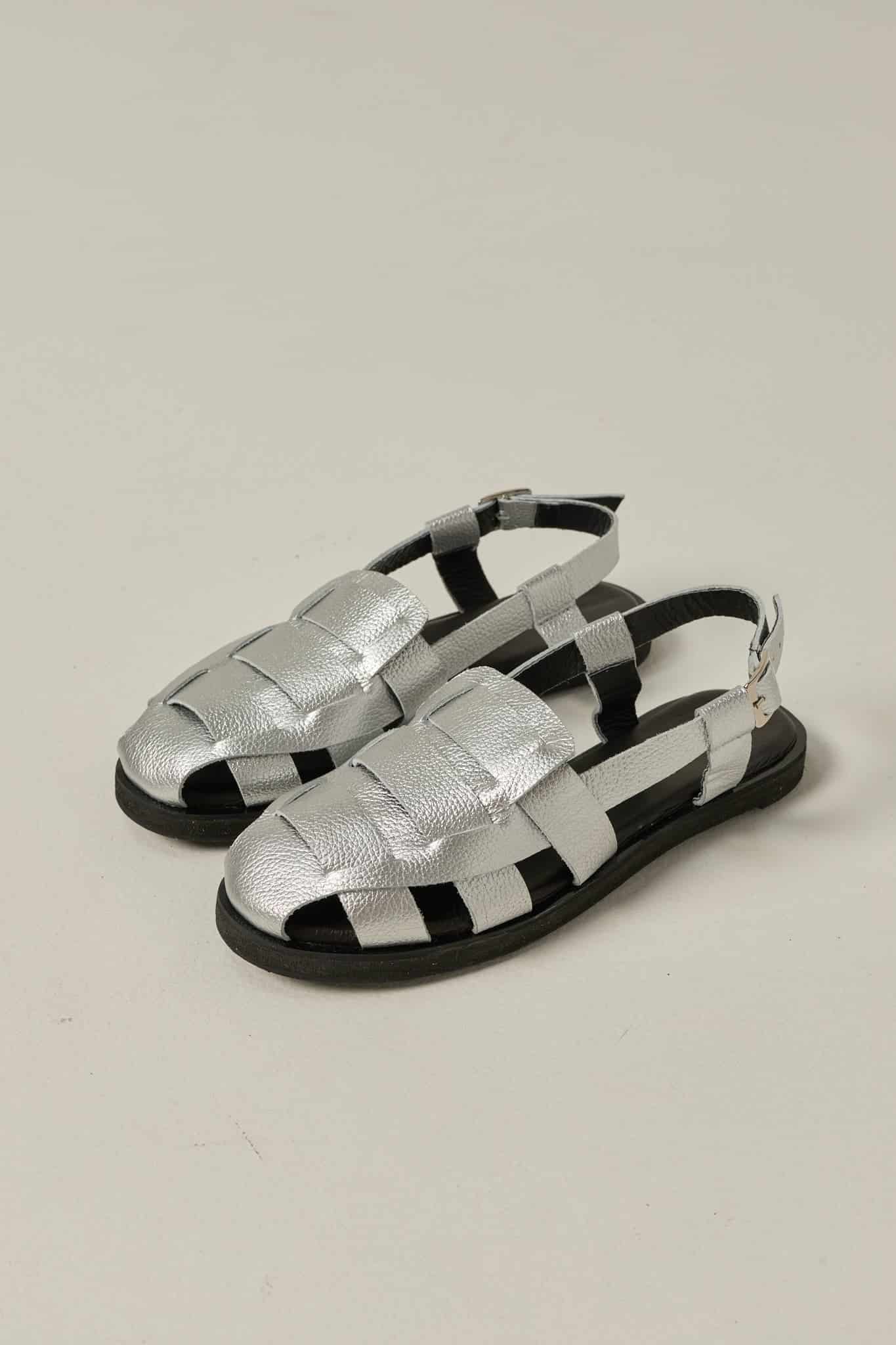 Sandalias Emma | Plateado - miniatura 1