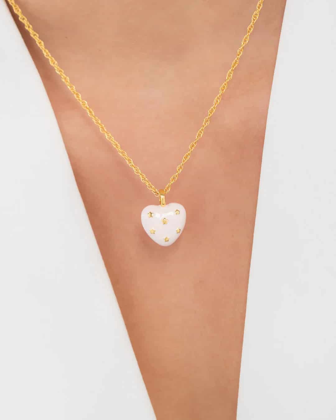 Collar Corazón Nude - miniatura 5