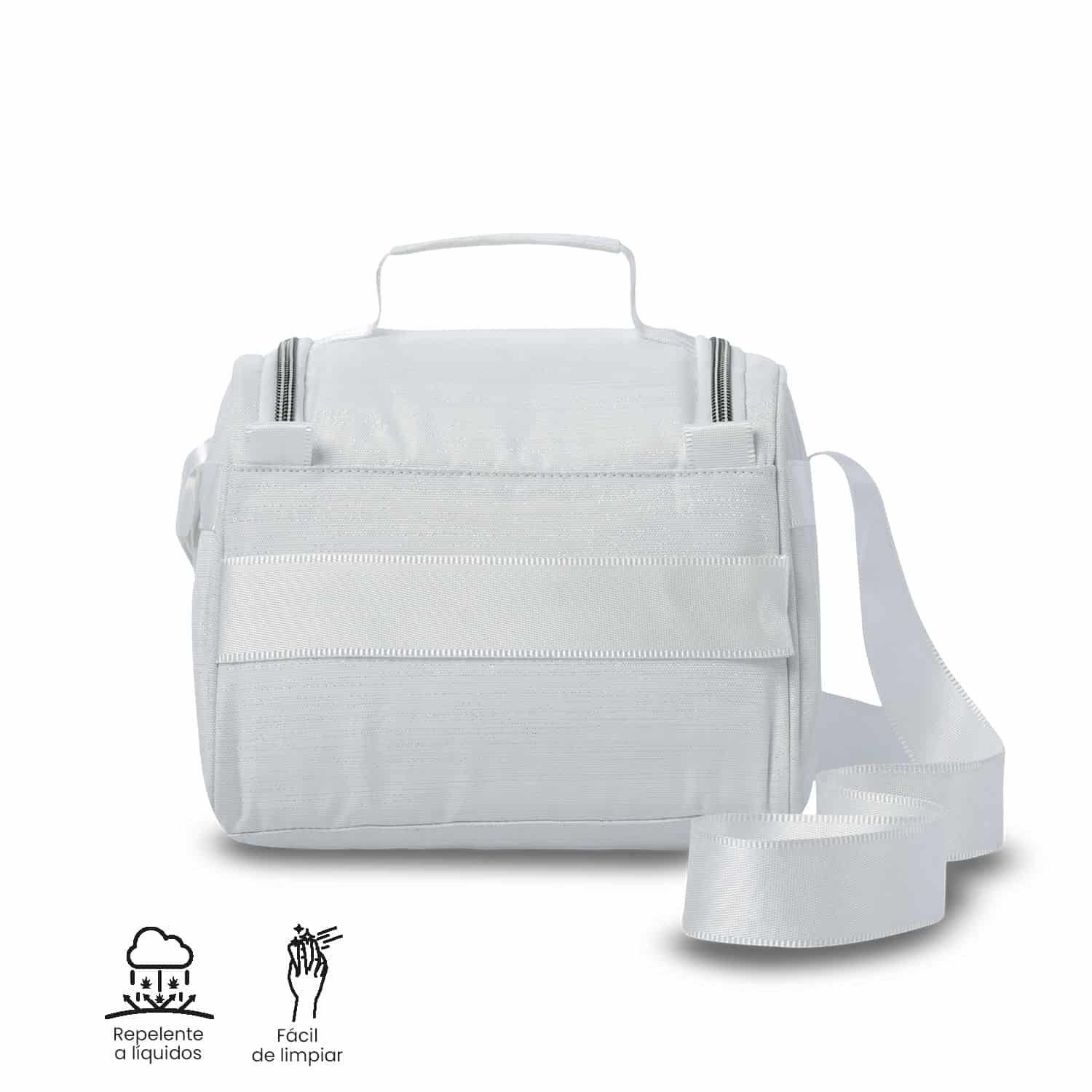 Lonchera Térmica para Mujer Pizarra Neo Mediana Blanca - miniatura 5