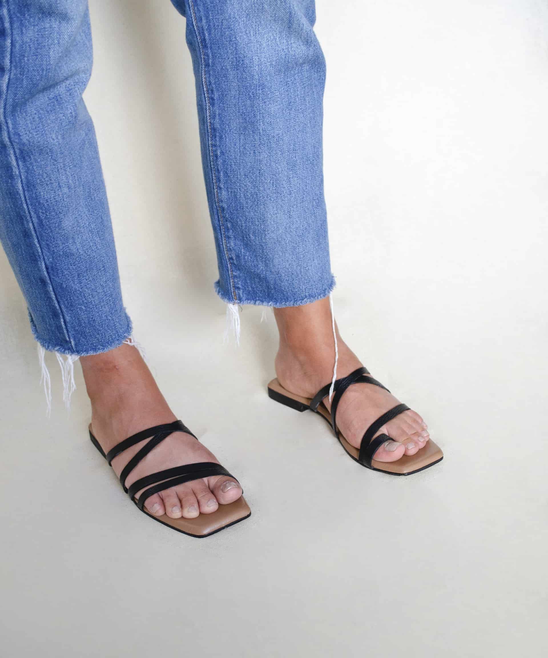 Isla Sandal - Negro (True Black) - miniatura 3
