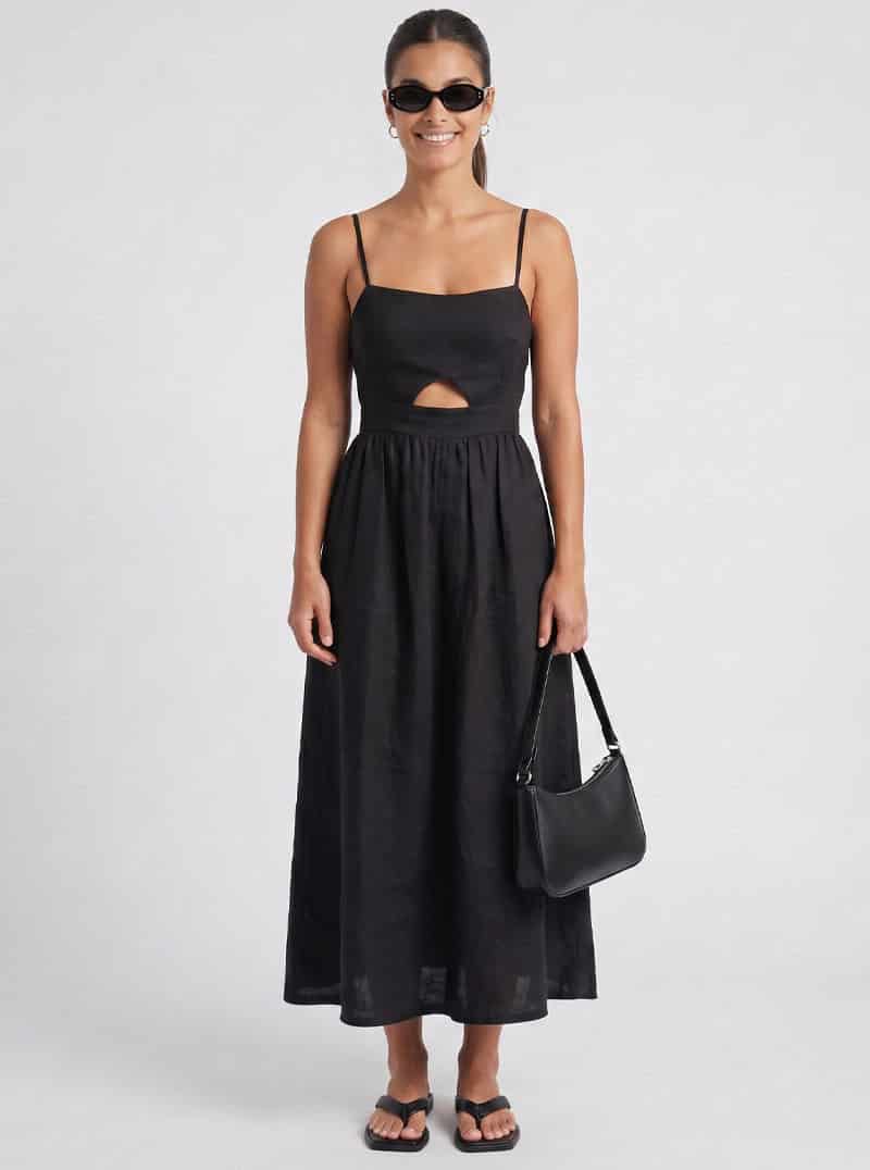 VESTIDO ECLIPSE NEGRO - miniatura 1