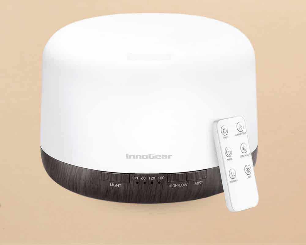 Difusor 500ml con Control Remoto - Hasta 18h de Aromaterapia - miniatura 3