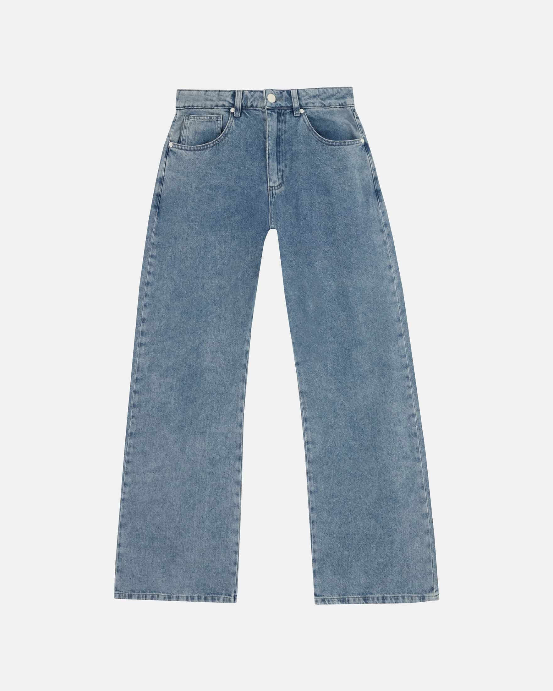 W Basics UNGD Wide Jean Washed Blue - miniatura 3