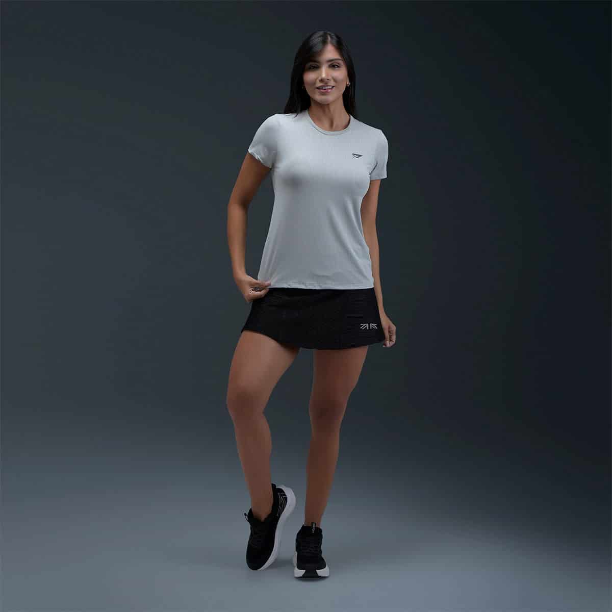 Falda Deportiva Negra Mujer - miniatura 4