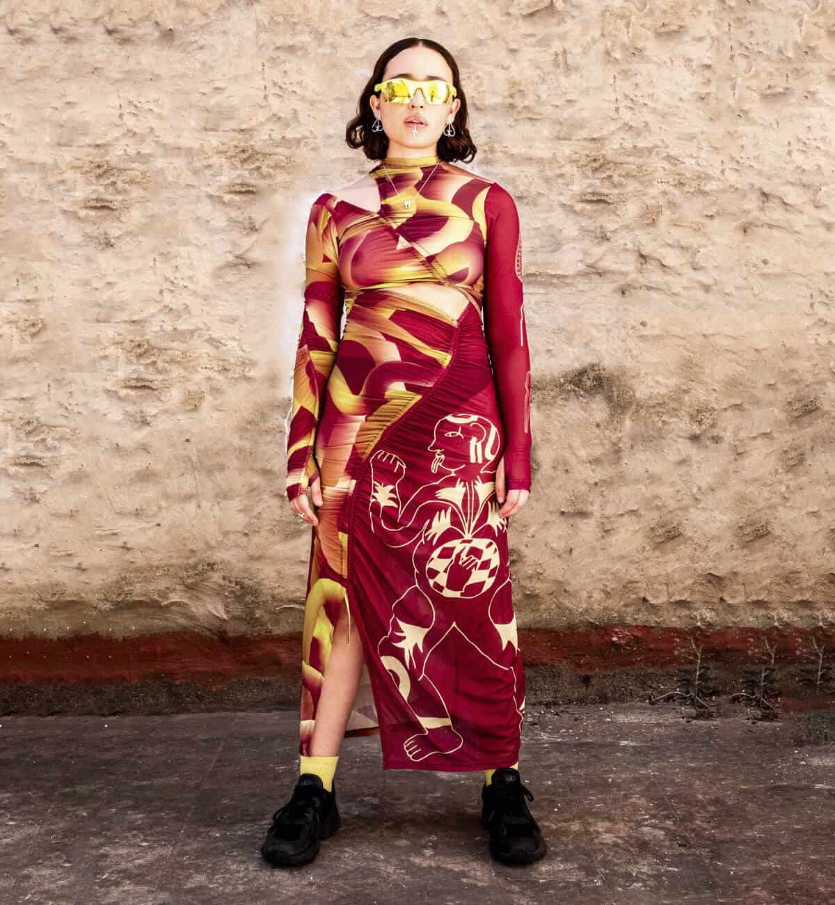 ✴︎Vestido de Malla Insaciable 🩸 Cc: Caníbal ✴︎ Longitud Ajustable ✴︎ - miniatura 1