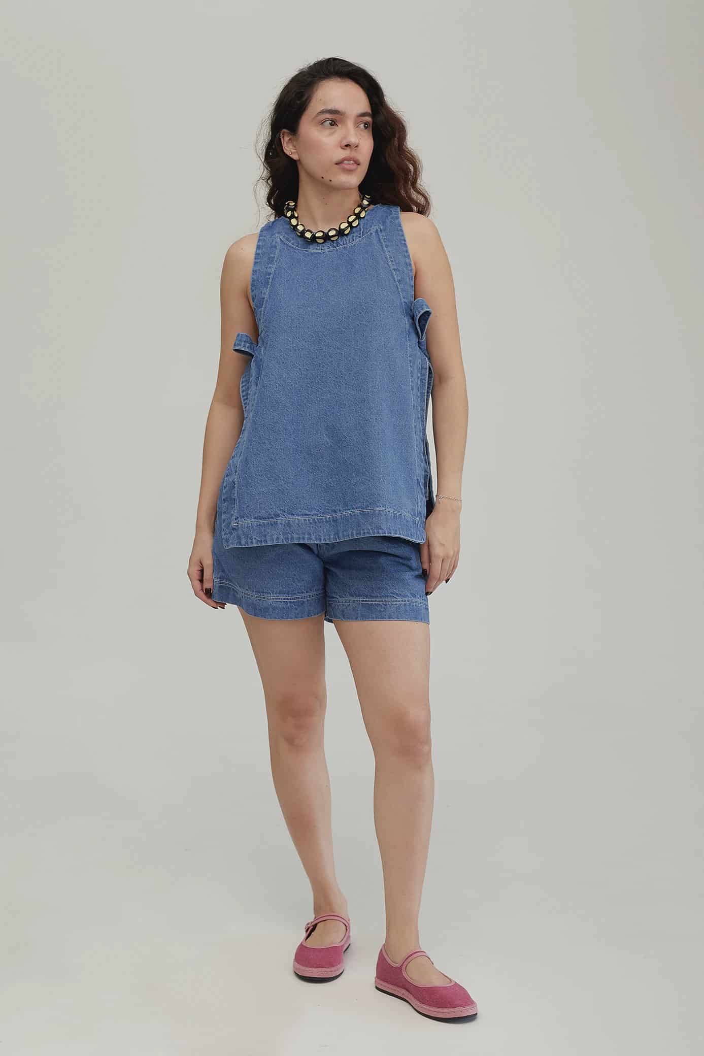 Top Hermandad Denim - miniatura 2