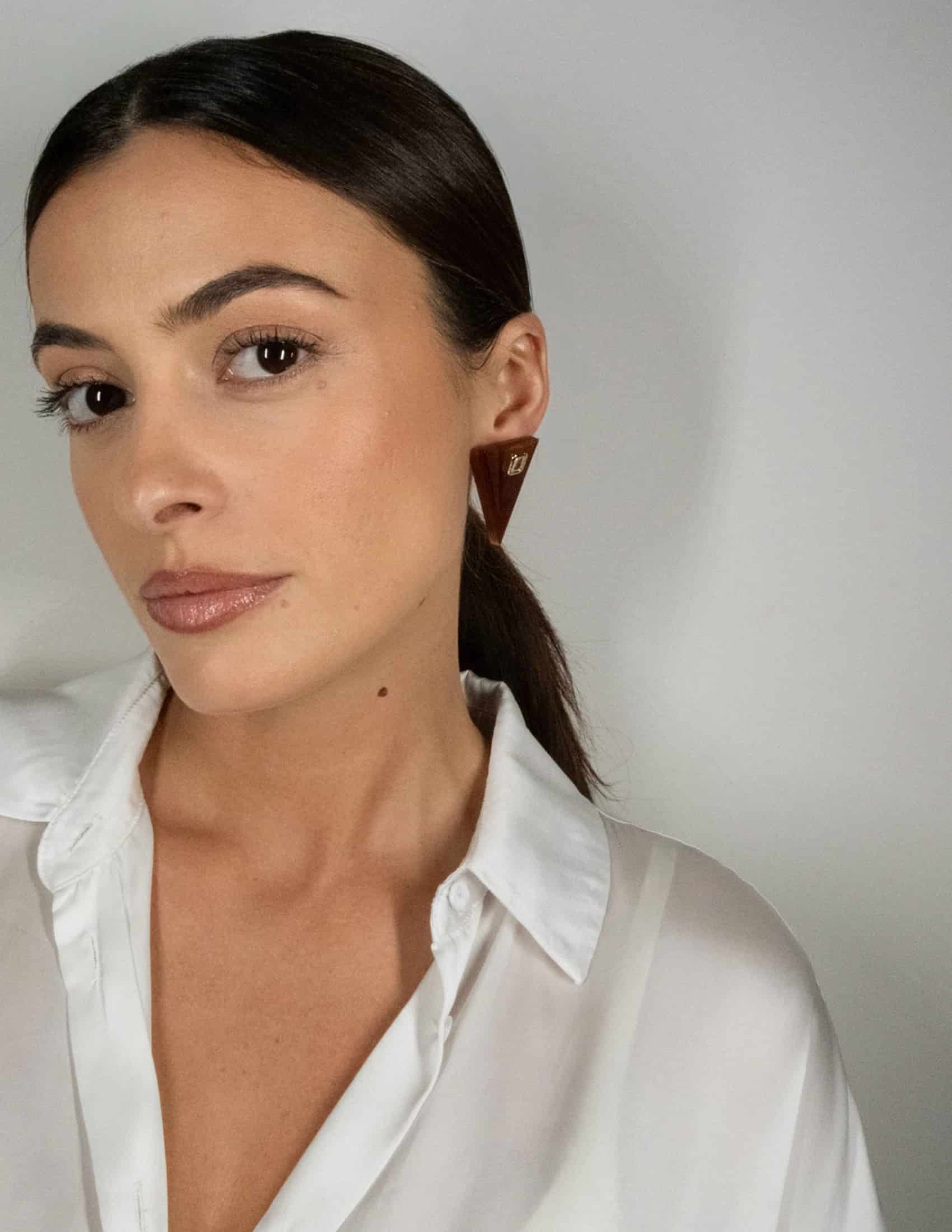 JVxTH - M BORDEAUX EARRINGS - miniatura 2