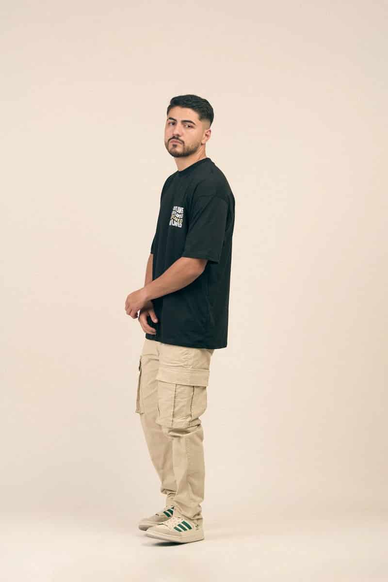 OVERSIZE 200GR NEGRA OUTLAWED - miniatura 3