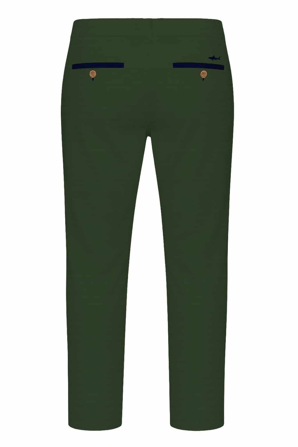 PANTALON POCKET VERDE MILITAR - miniatura 2