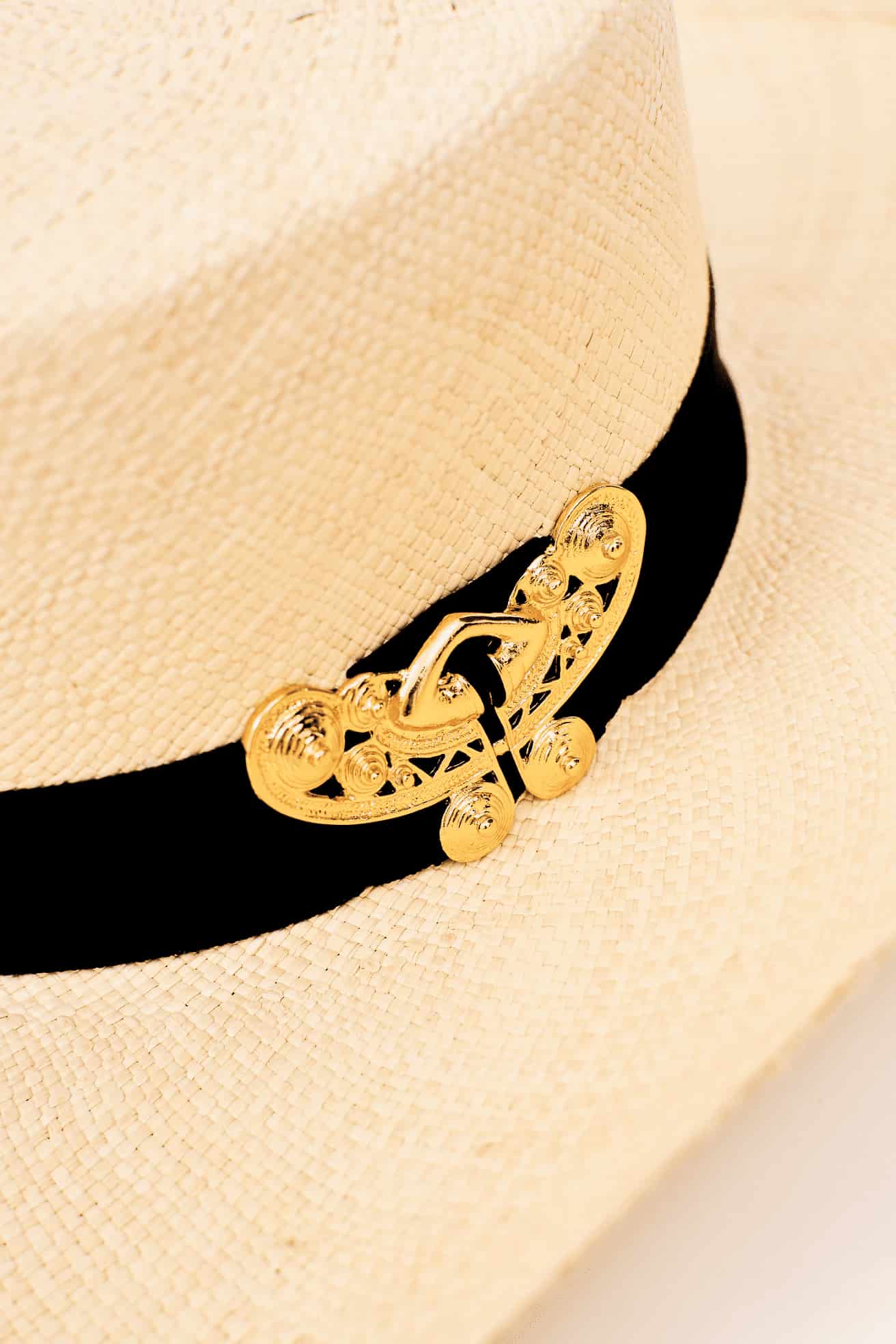 SOMBRERO MARIPOSA BOATER BLACK - miniatura 4