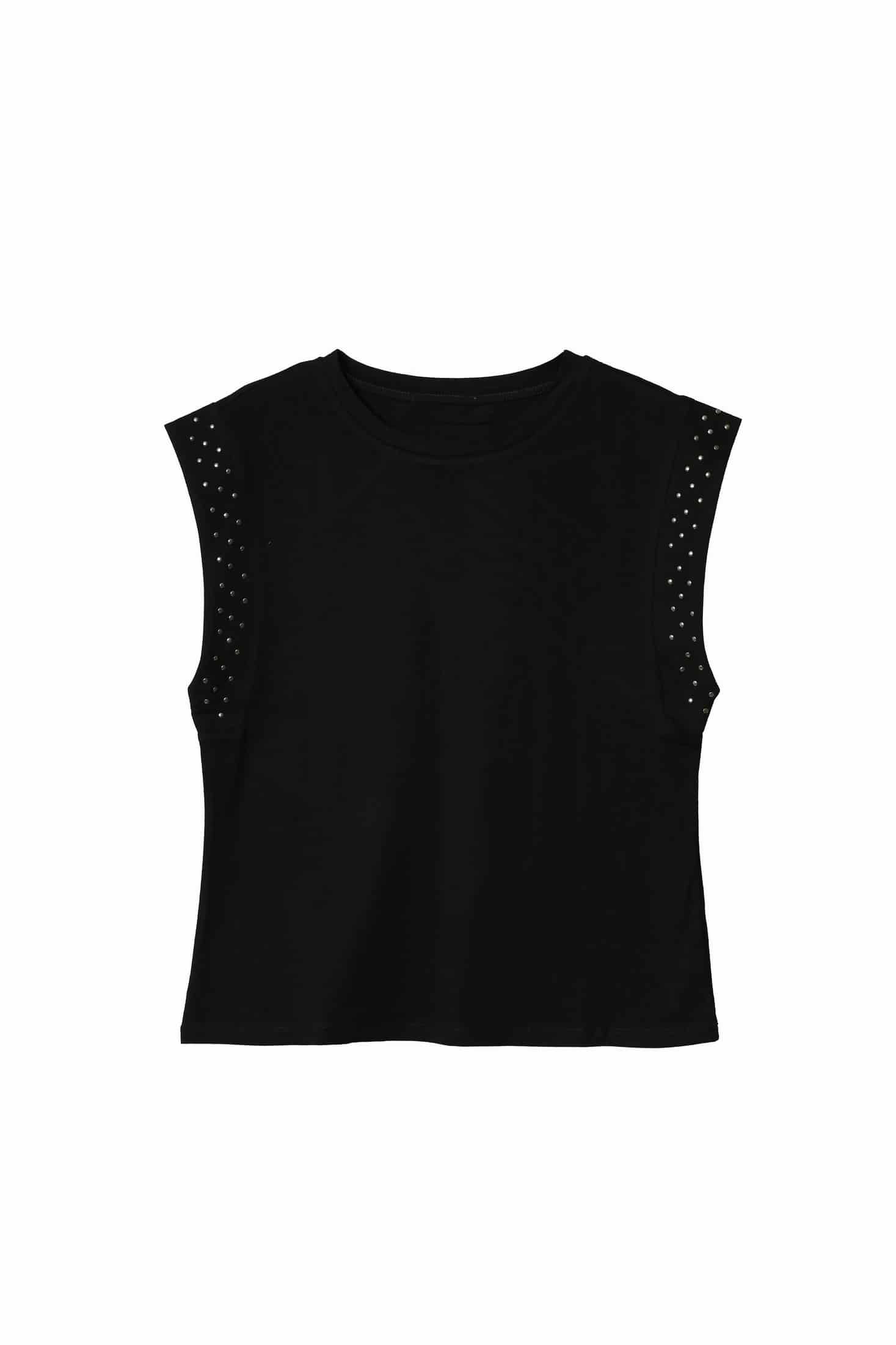 BLACK STUD TANK - miniatura 1